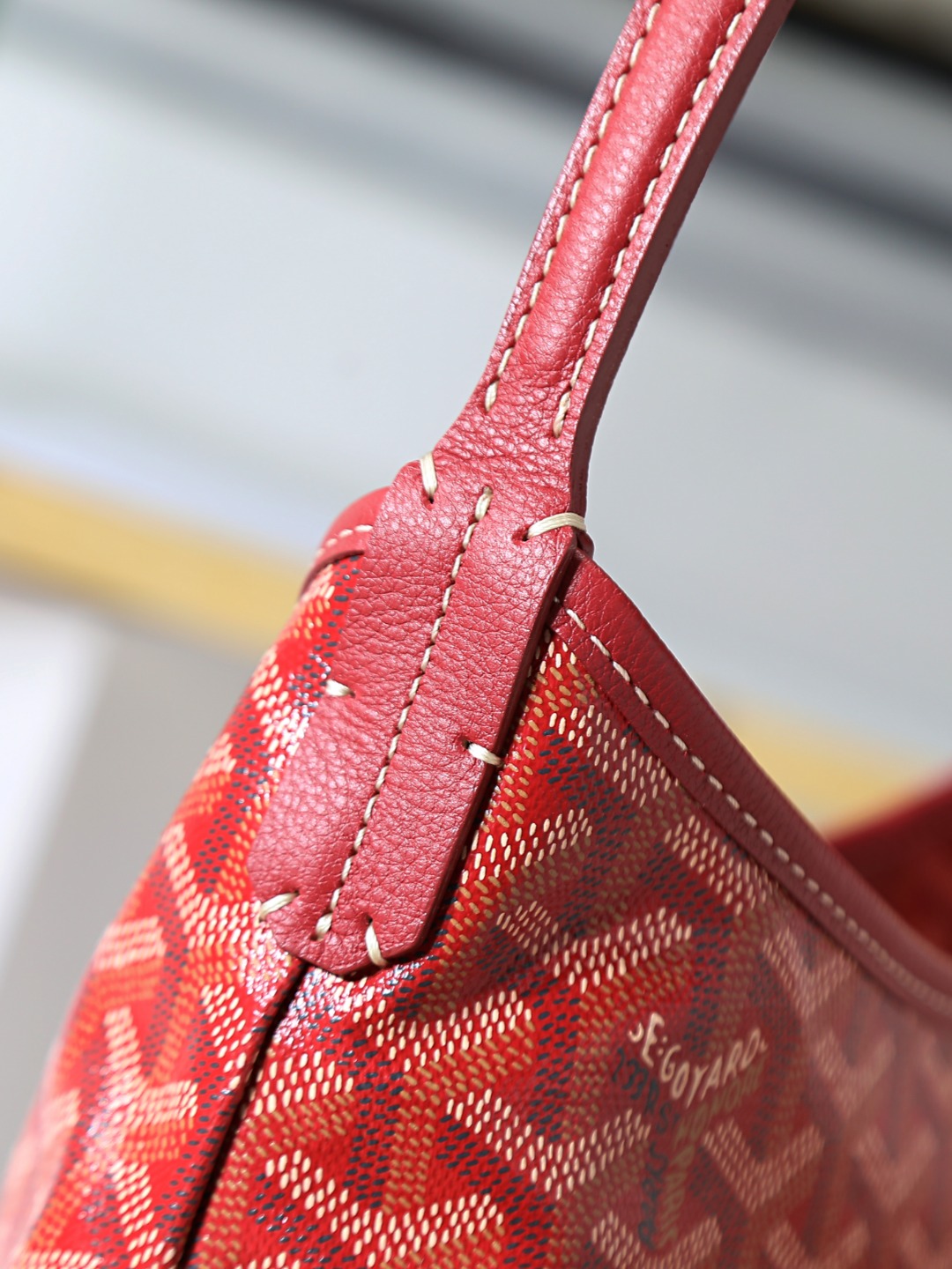 GOYARD 戈雅手提 Boheme Hobo (Canvas and Leather) — Shoulder Bag-F0-