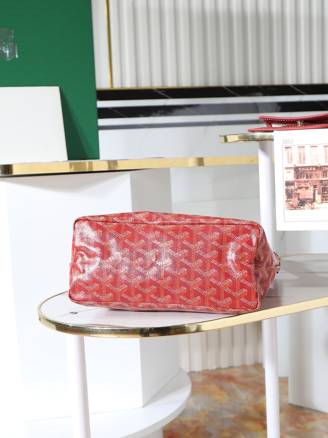 GOYARD 戈雅手提 Boheme Hobo (Canvas and Leather) — Shoulder Bag-F0-