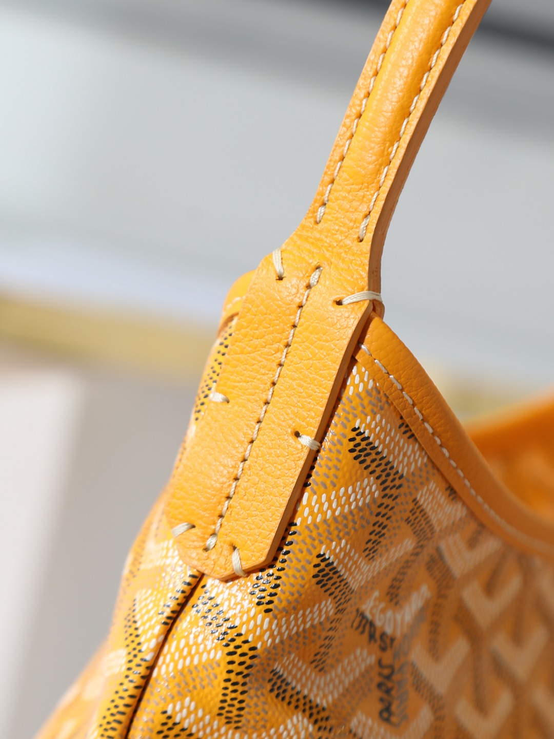 GOYARD 戈雅手提 Boheme Hobo (Canvas and Leather) — Shoulder Bag-F0-