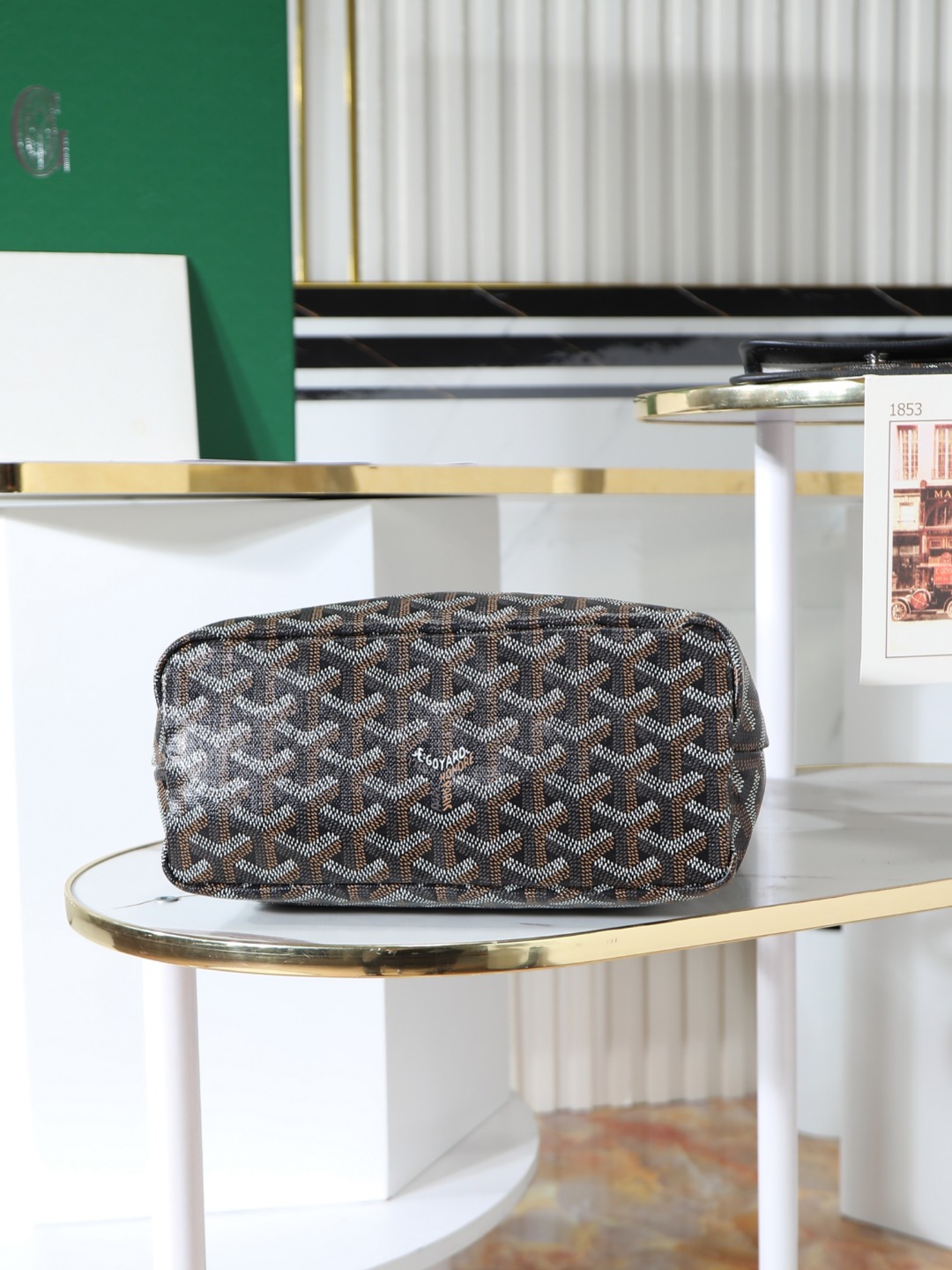 GOYARD 戈雅手提 Boheme Hobo (Canvas and Leather) — Shoulder Bag-F0-