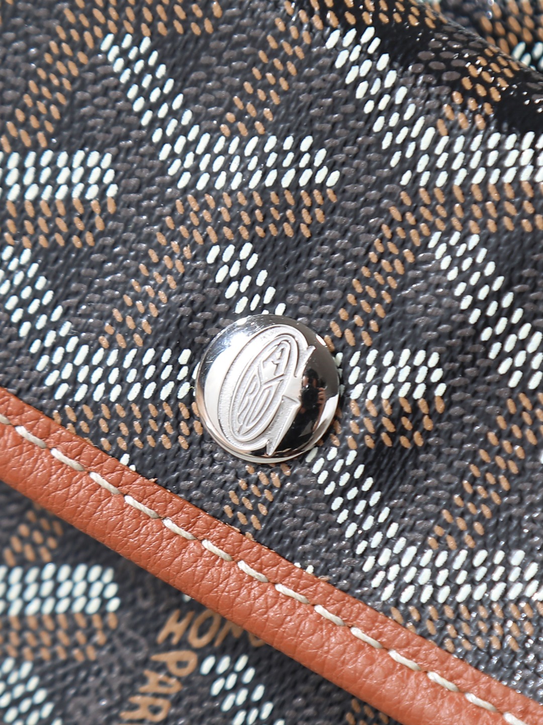 GOYARD 戈雅手提 Boheme Hobo (Canvas and Leather) — Shoulder Bag-F0-