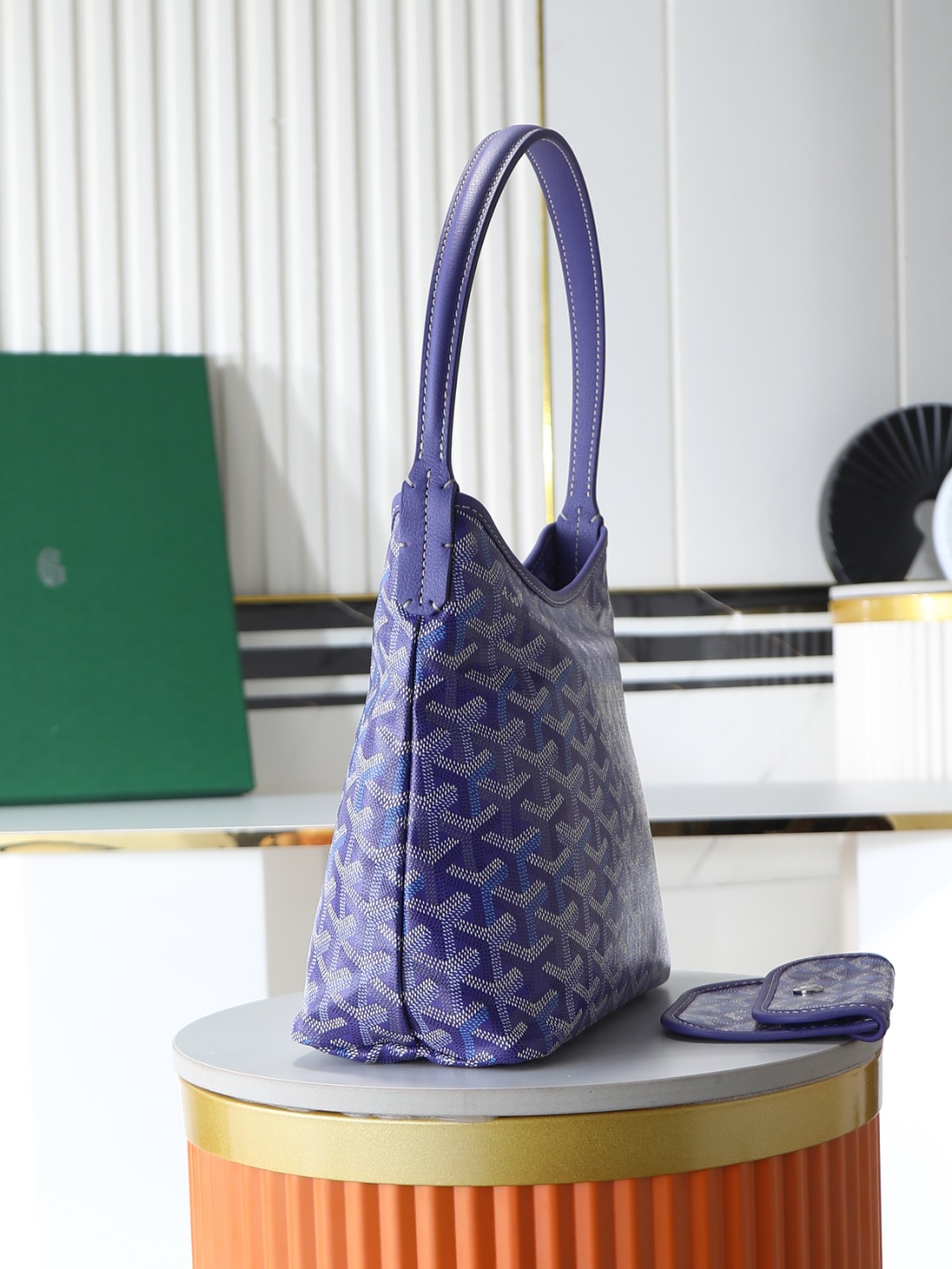 GOYARD 戈雅手提 Boheme Hobo (Canvas and Leather) — Shoulder Bag-F0