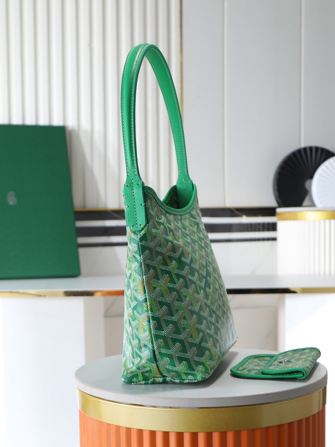 GOYARD 戈雅手提 Boheme Hobo (Canvas and Leather) — Shoulder Bag-F0