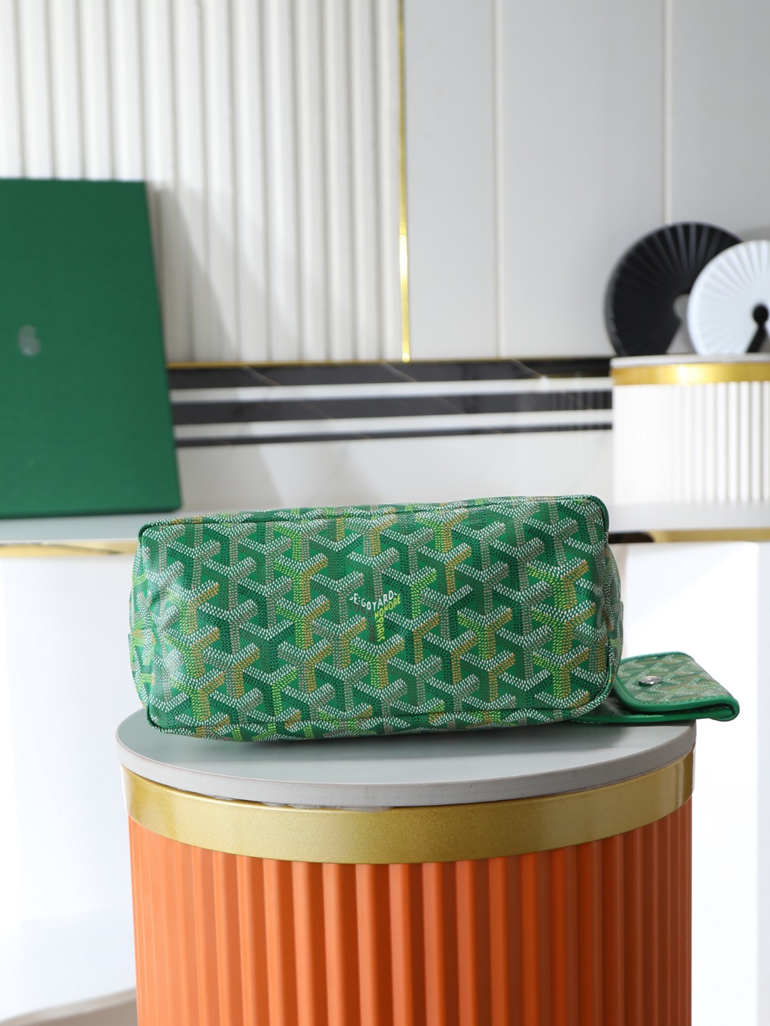 GOYARD 戈雅手提 Boheme Hobo (Canvas and Leather) — Shoulder Bag-F0