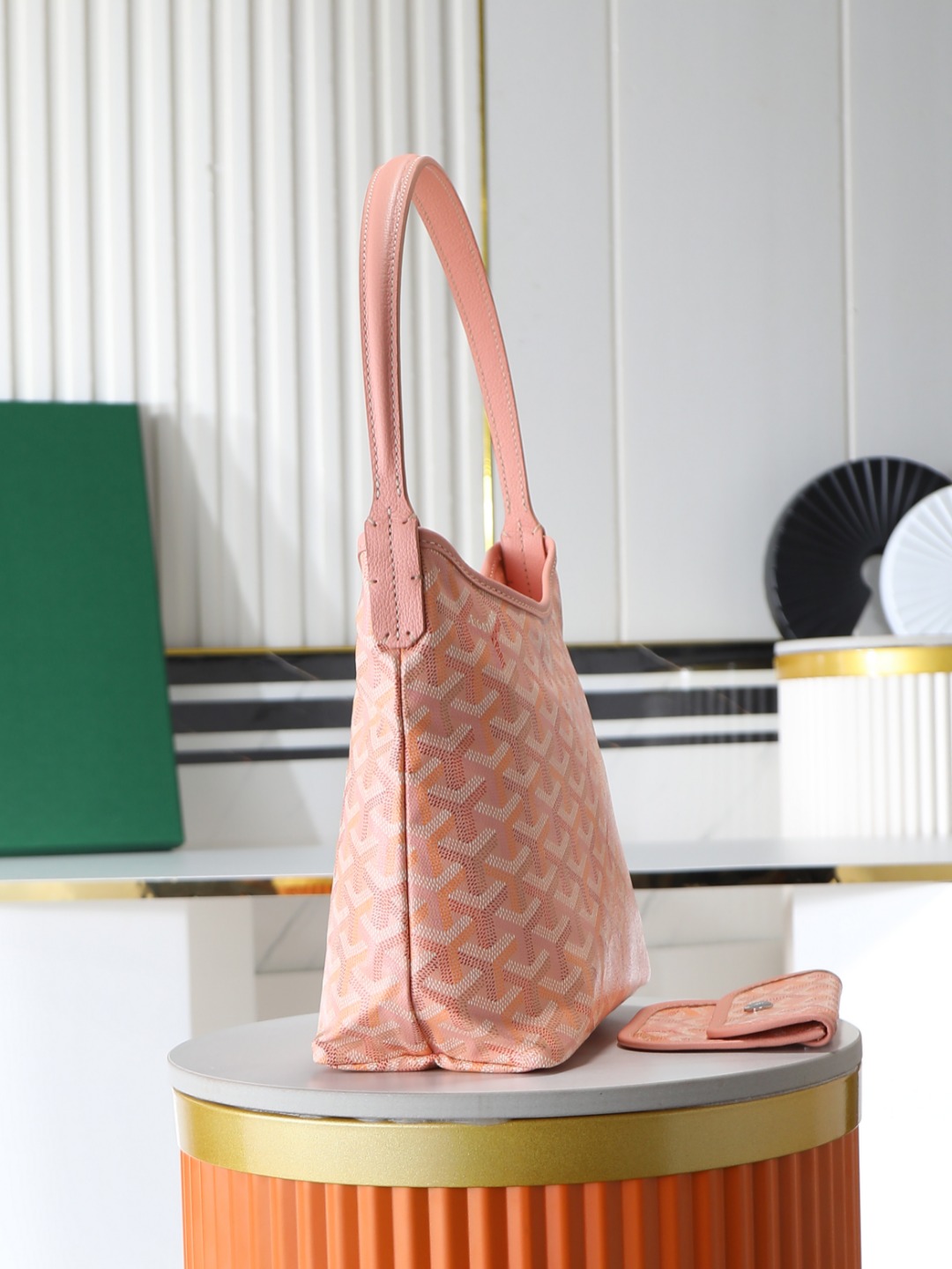 GOYARD 戈雅手提 Boheme Hobo (Canvas and Leather) — Shoulder Bag-F0