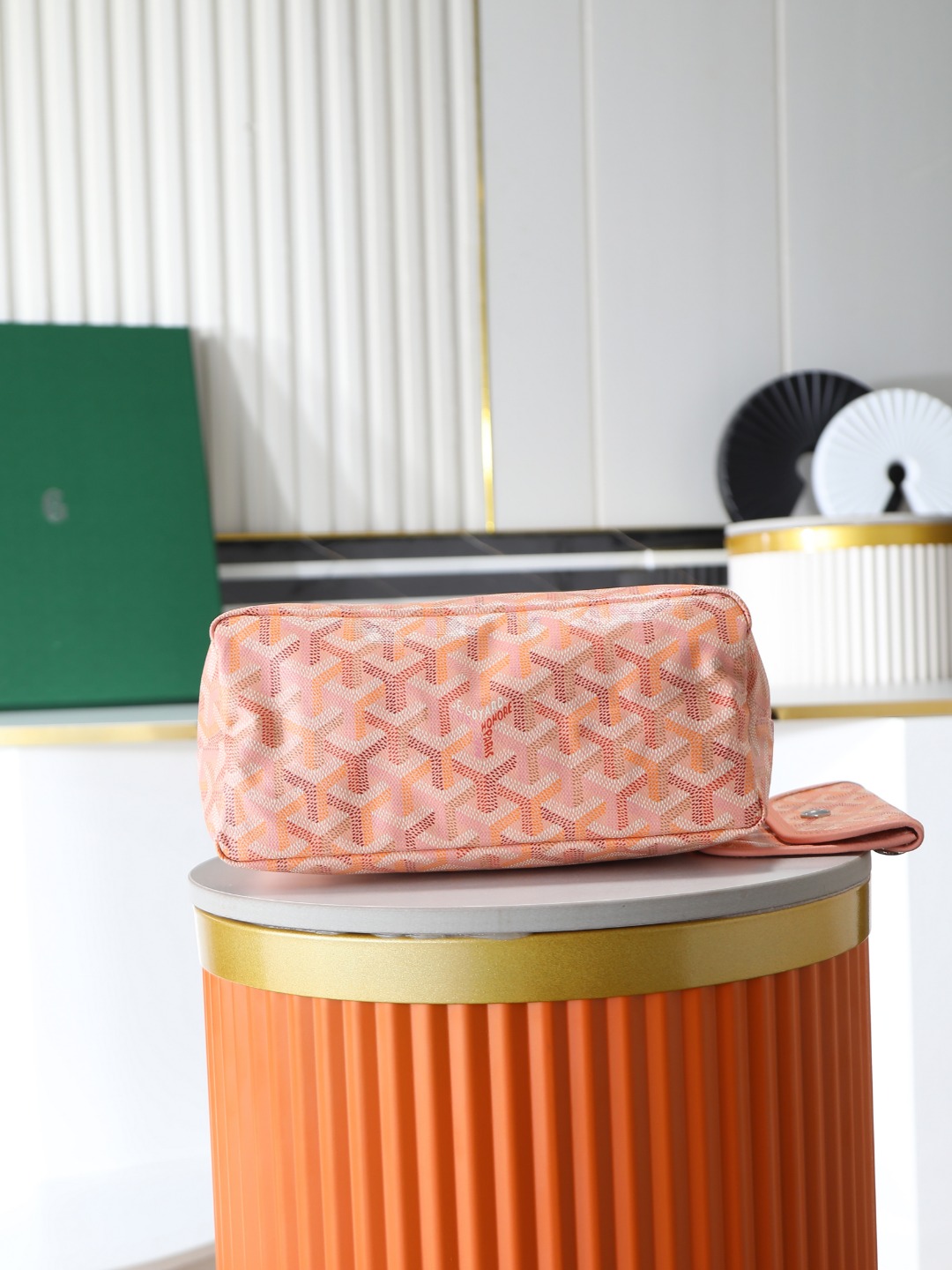GOYARD 戈雅手提 Boheme Hobo (Canvas and Leather) — Shoulder Bag-F0