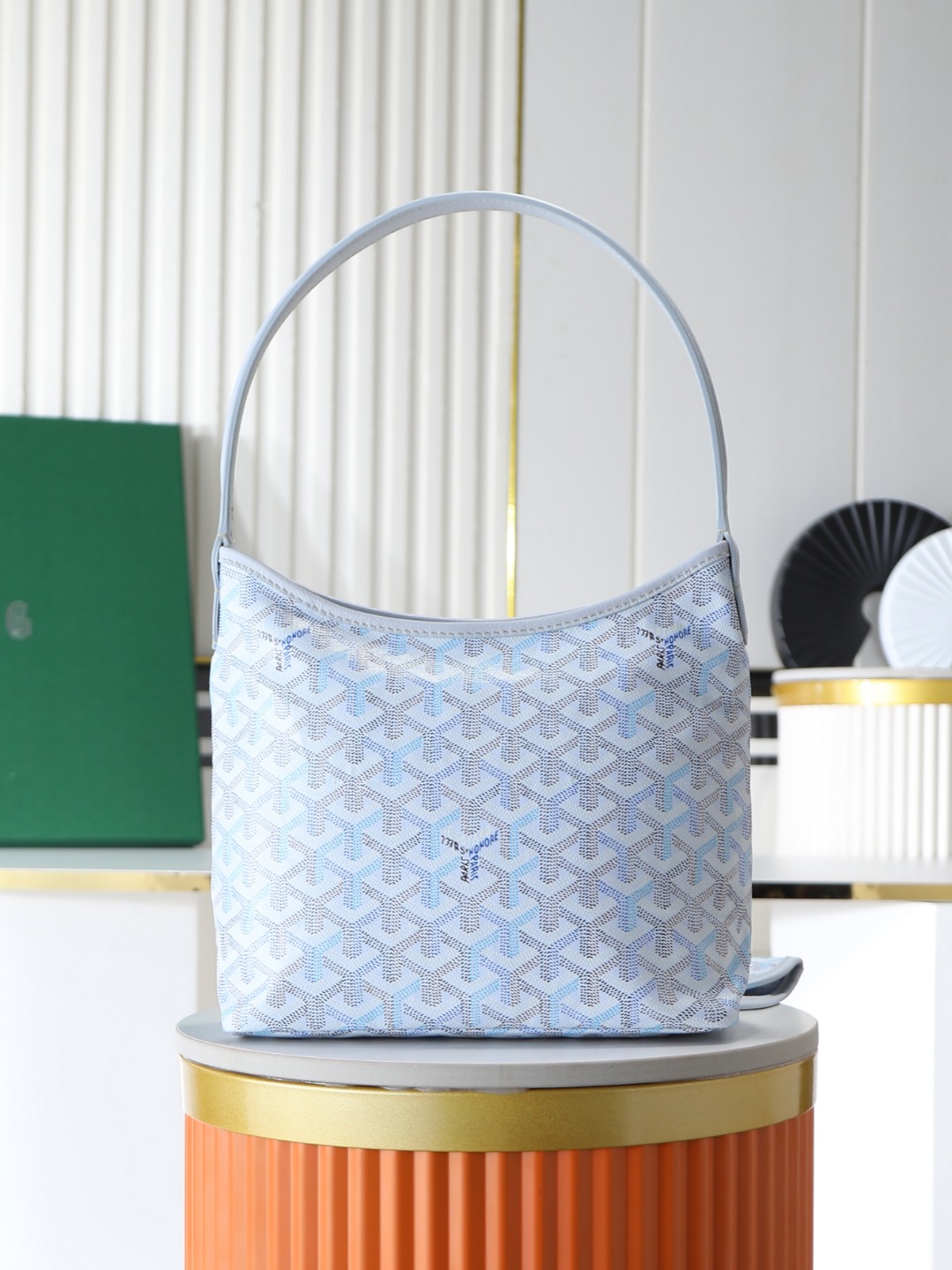 GOYARD 戈雅手提 Boheme Hobo (Canvas and Leather) — Shoulder Bag-F0