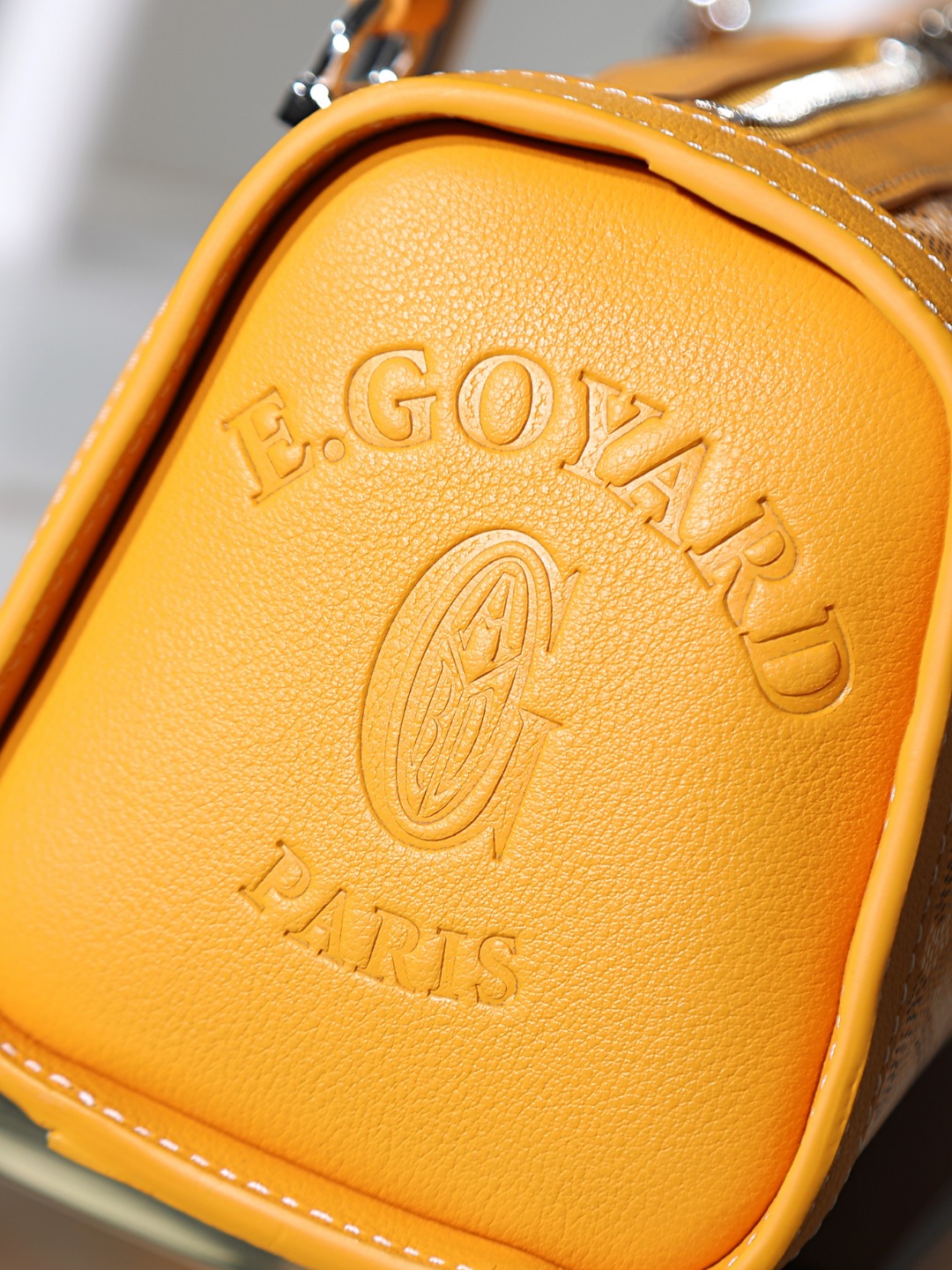 GOYARD 戈雅法棍 Bonbonniere (Canvas and Leather) — Baguette Bag-F0-BONBONPMLTY