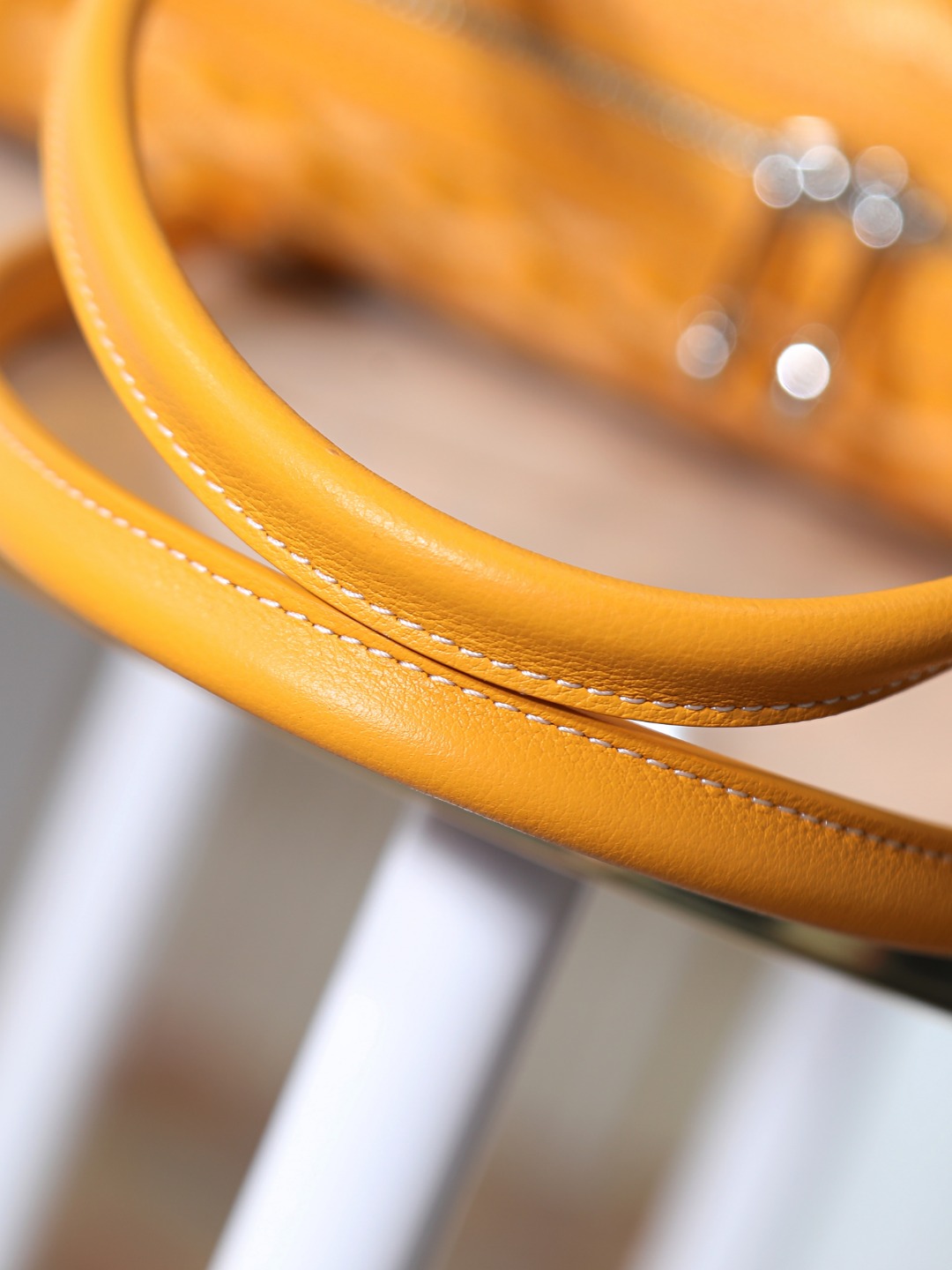 GOYARD 戈雅法棍 Bonbonniere (Canvas and Leather) — Baguette Bag-F0-BONBONPMLTY