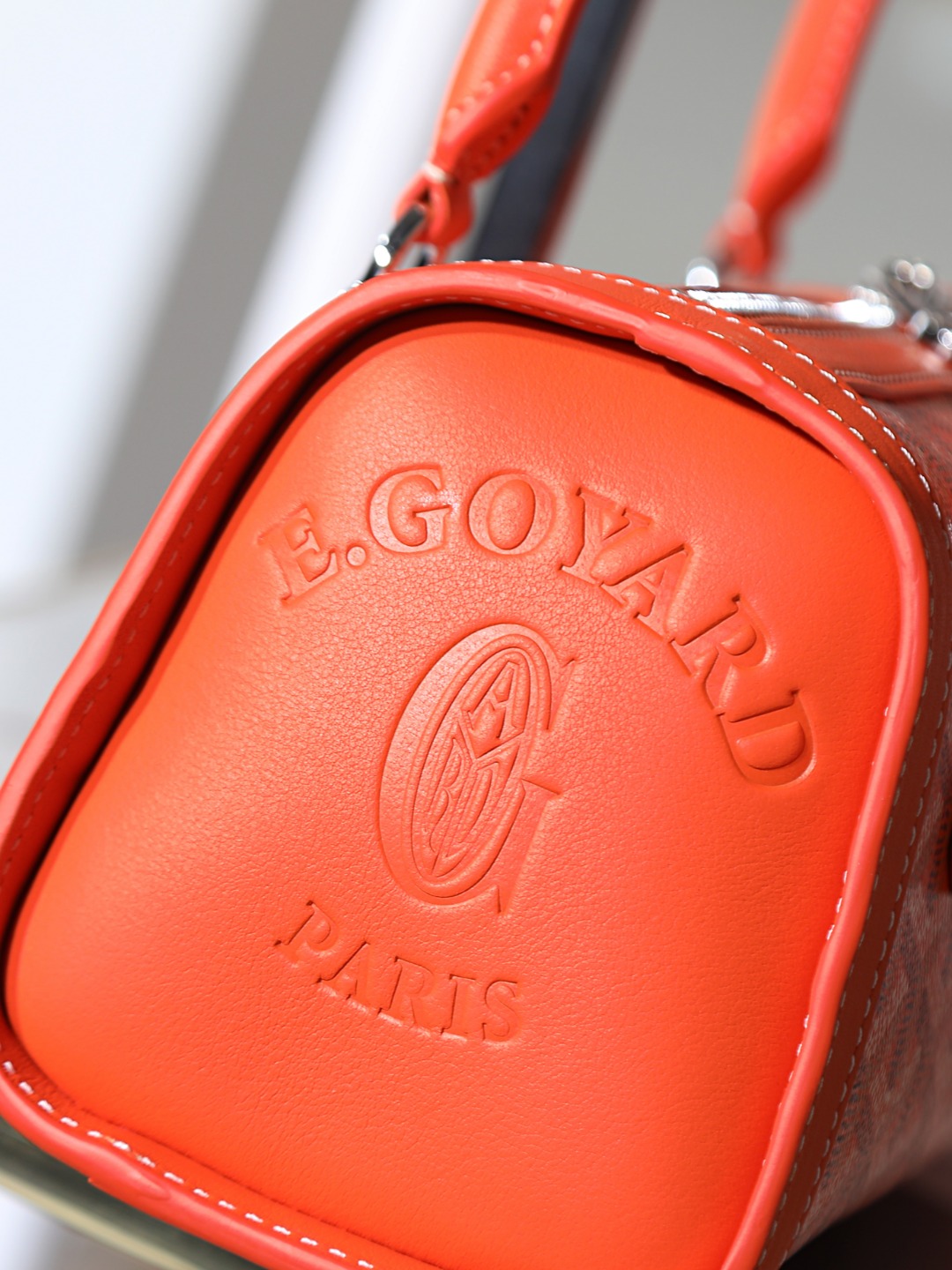 GOYARD 戈雅法棍 Bonbonniere (Canvas and Leather) — Baguette Bag-F0-BONBONPMLTY