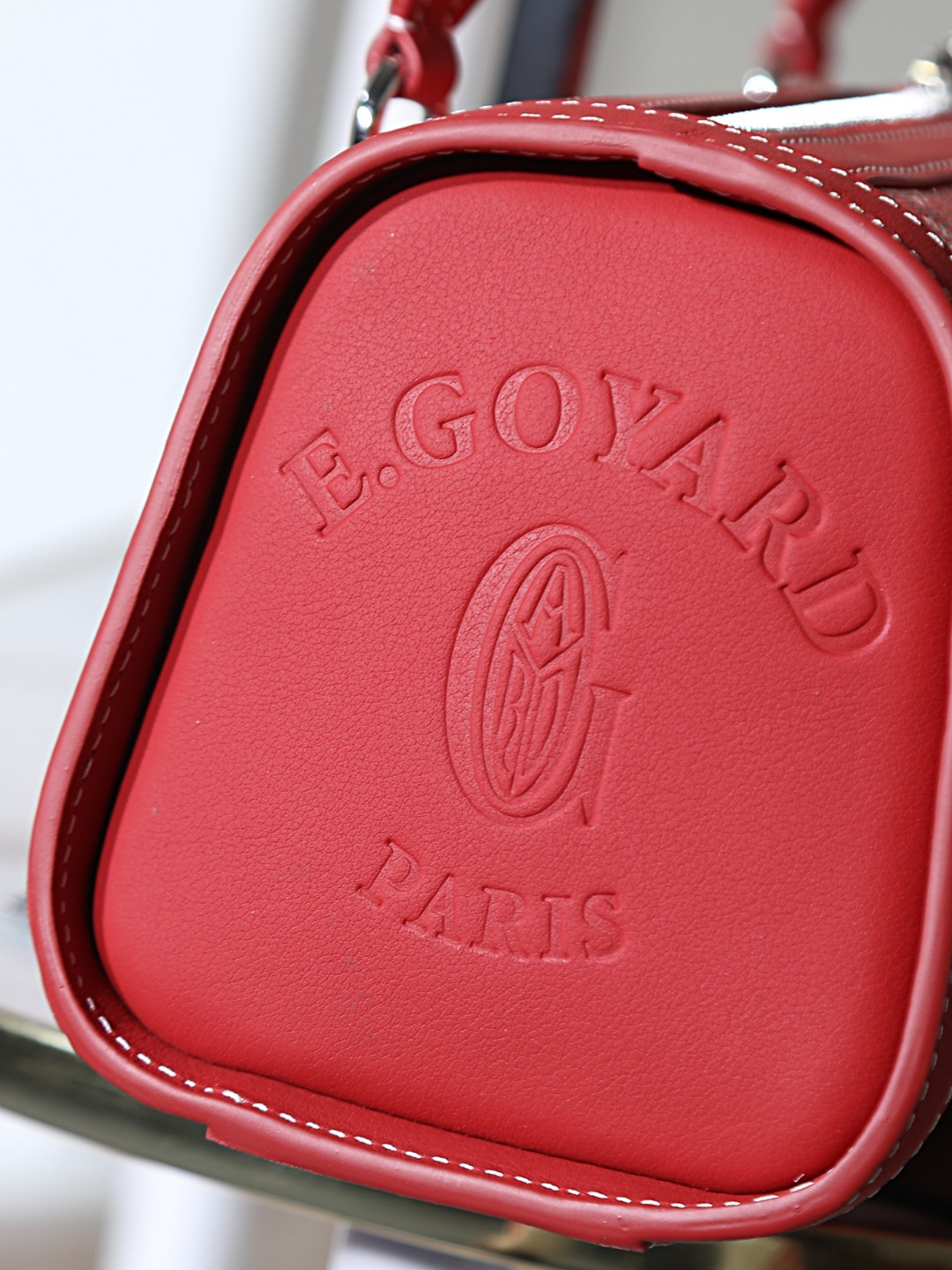GOYARD 戈雅法棍 Bonbonniere (Canvas and Leather) — Baguette Bag-F0-BONBONPMLTY