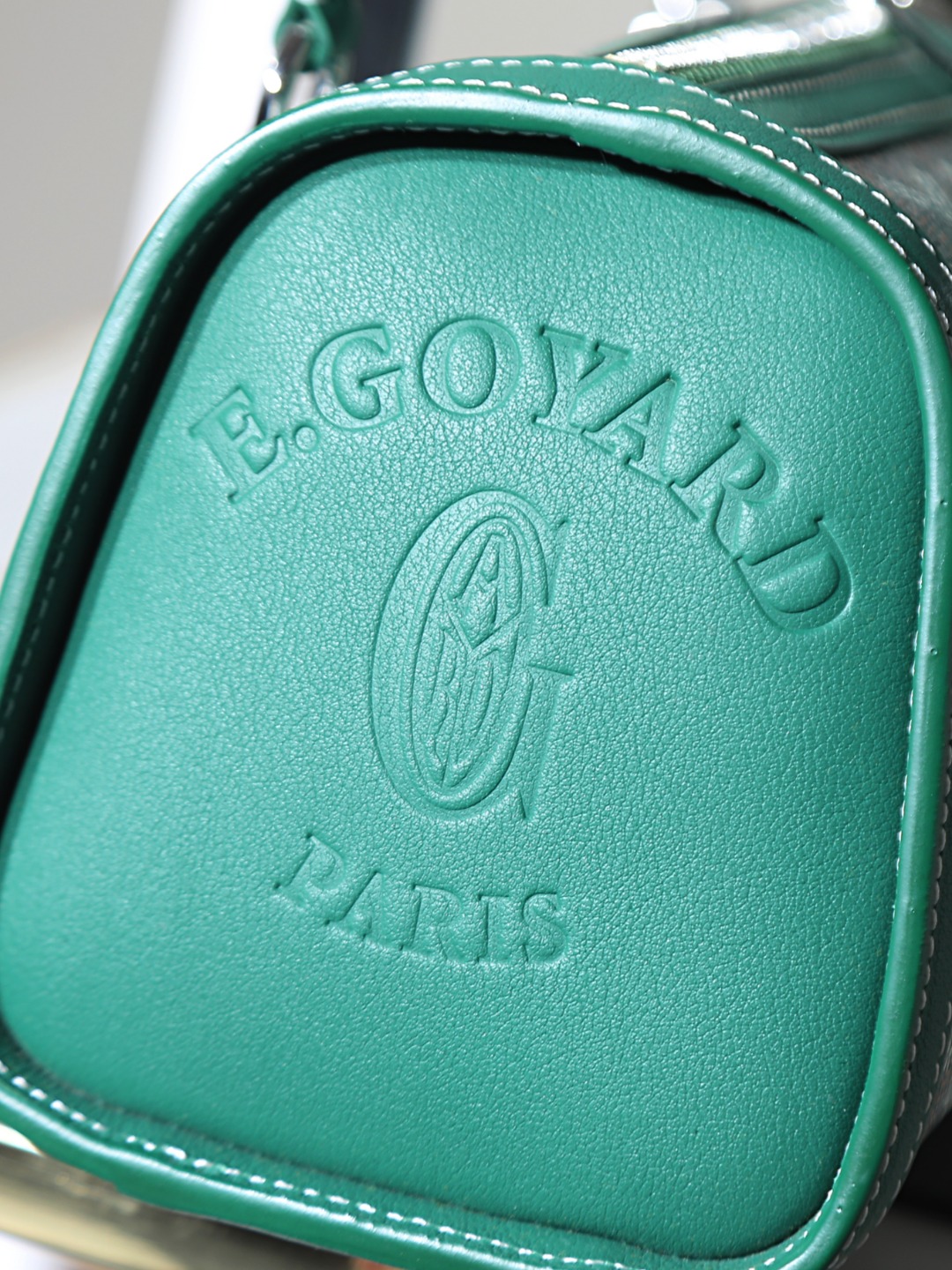 GOYARD 戈雅法棍 Bonbonniere (Canvas and Leather) — Baguette Bag-F0-BONBONPMLTY
