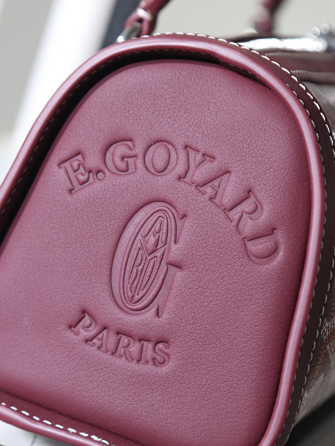 GOYARD 戈雅法棍 Bonbonniere (Canvas and Leather) — Baguette Bag-F0-BONBONPMLTY