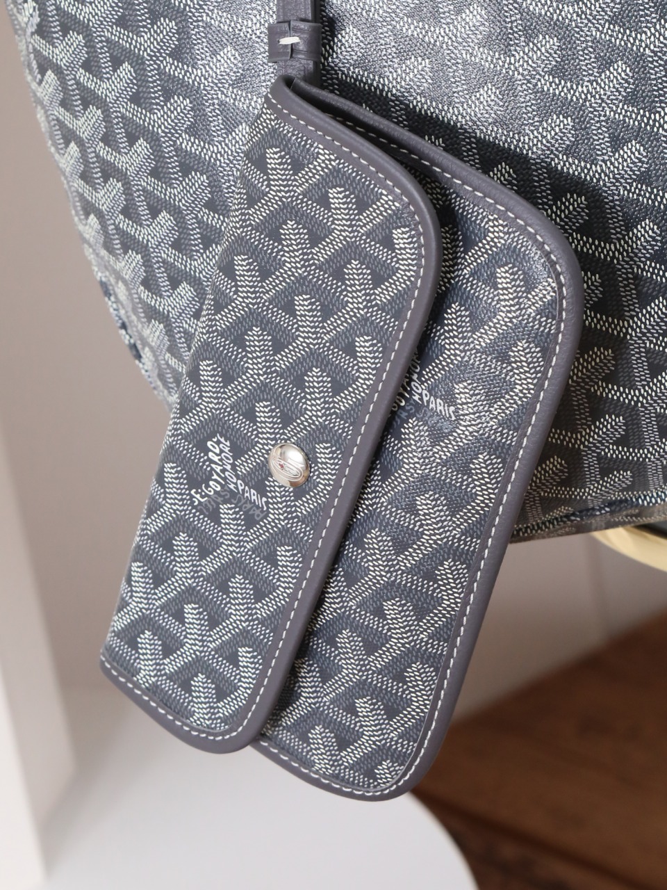 GOYARD 戈雅托特 Saint Louis  (Canvas and Leather) — Large Tote Bag-F0- STLCROGMLTY-51CL51P