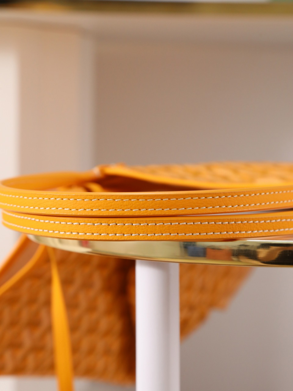 GOYARD 戈雅托特 Saint Louis  (Canvas and Leather) — Large Tote Bag-F0- STLCROGMLTY-08CL08P