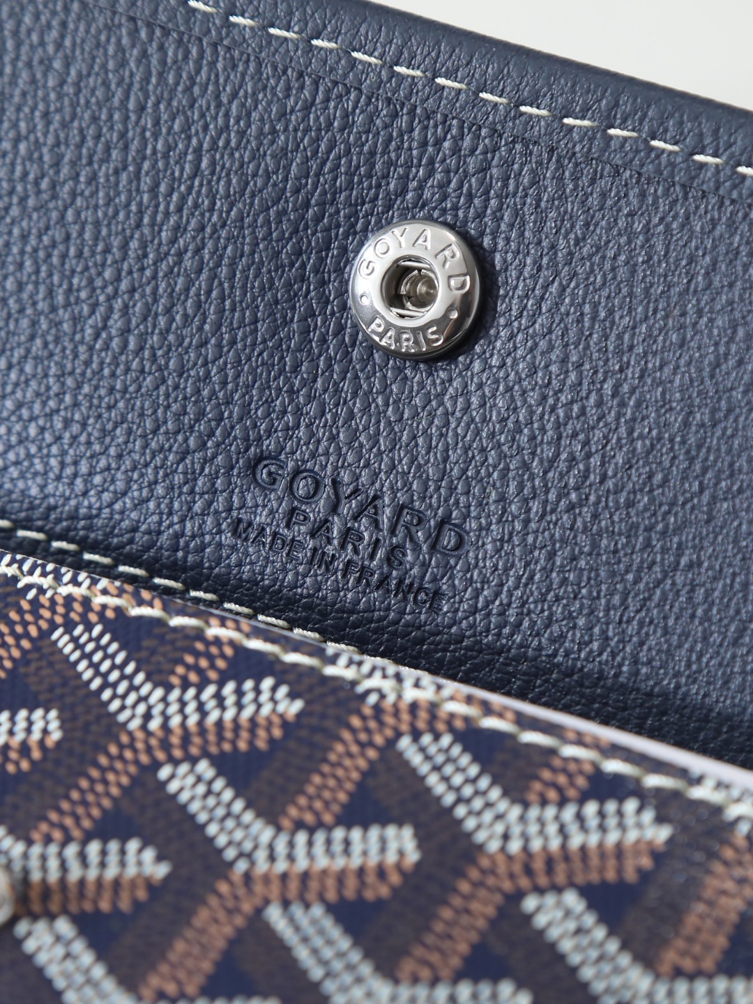 GOYARD 戈雅托特 Saint Louis  (Canvas and Leather) — Large Tote Bag-F0- STLCROGMLTY-12CL12P