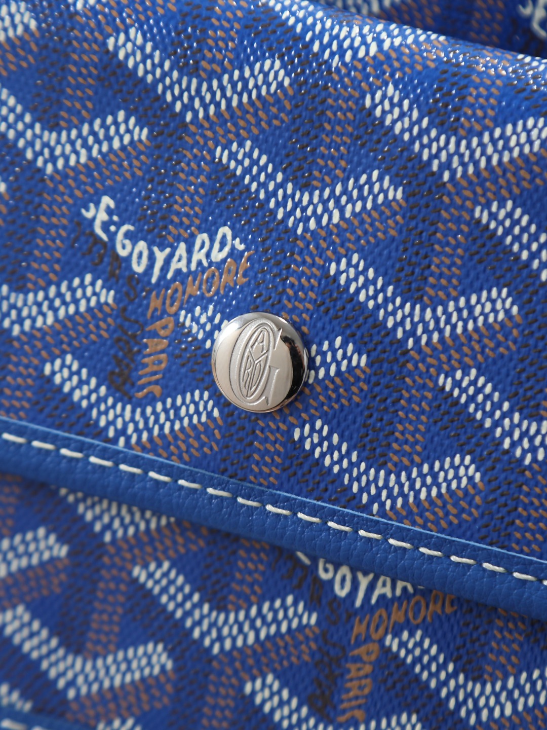 GOYARD 戈雅托特 Saint Louis  (Canvas and Leather) — Large Tote Bag-F0- STLCROGMLTY