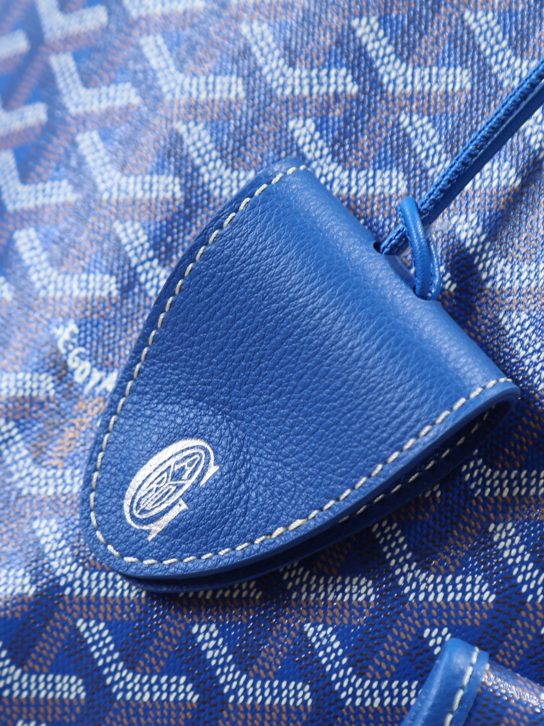 GOYARD 戈雅托特 Saint Louis  (Canvas and Leather) — Large Tote Bag-F0- STLCROGMLTY