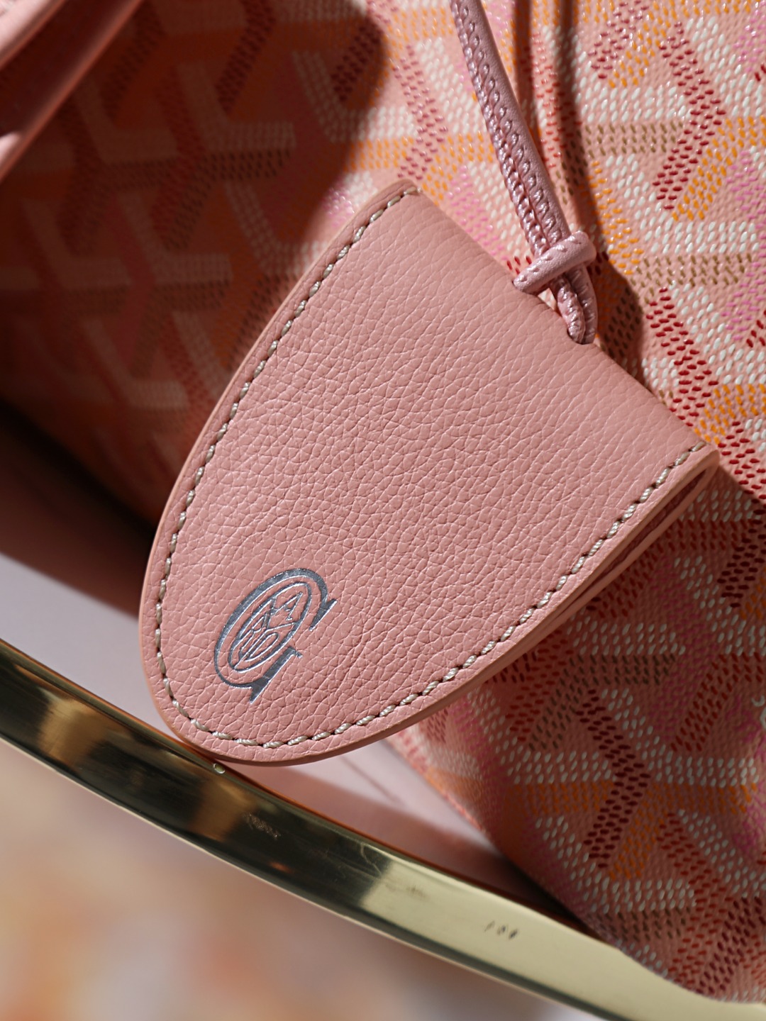 34CM GOYARD 戈雅托特 Saint Louis  (Canvas and Leather) — Small Tote Bag-F0-STLCROPMLTY