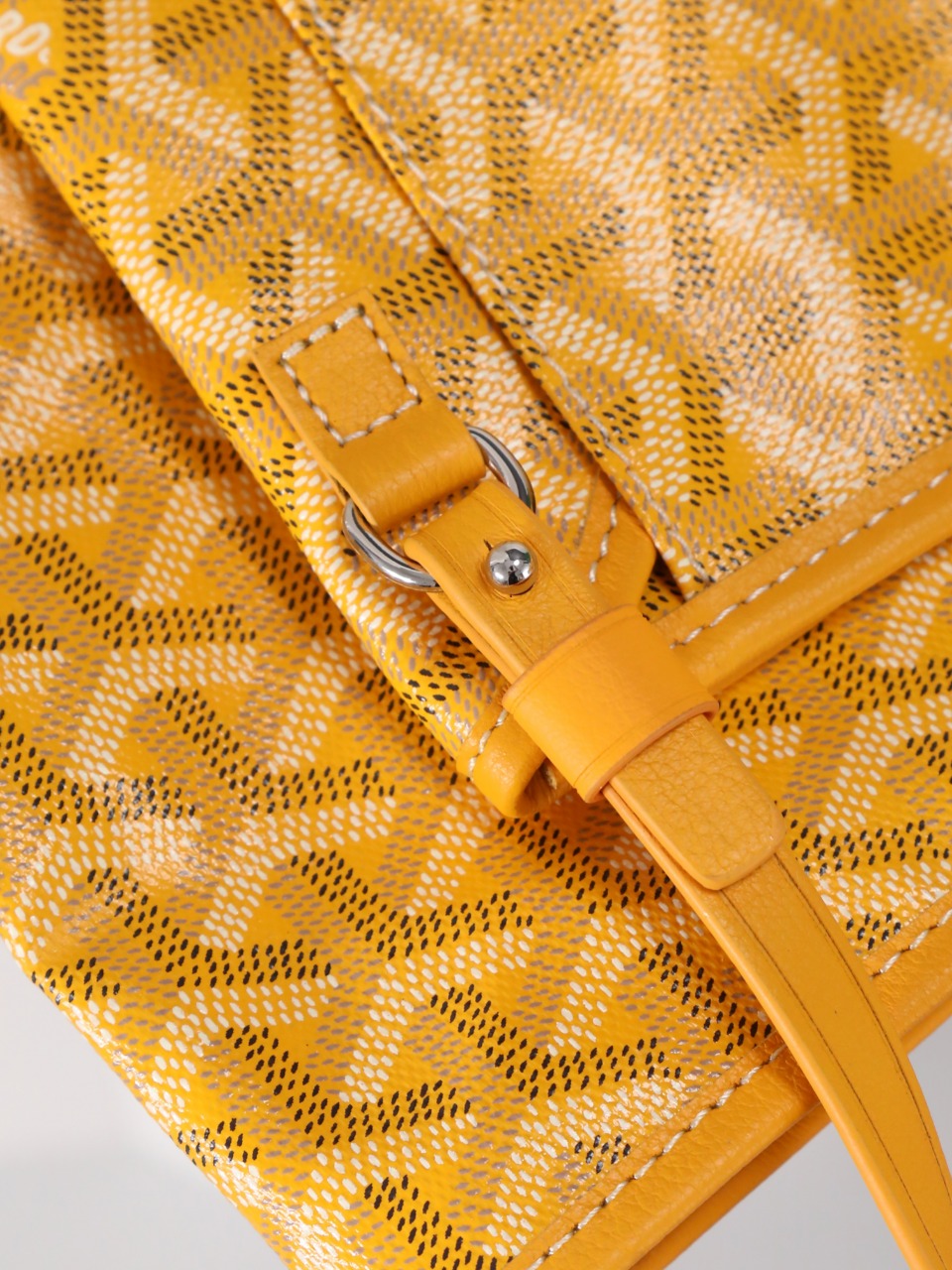 34CM GOYARD 戈雅托特 Saint Louis  (Canvas and Leather) — Small Tote Bag-F0-STLCROPMLTY-08CL08P