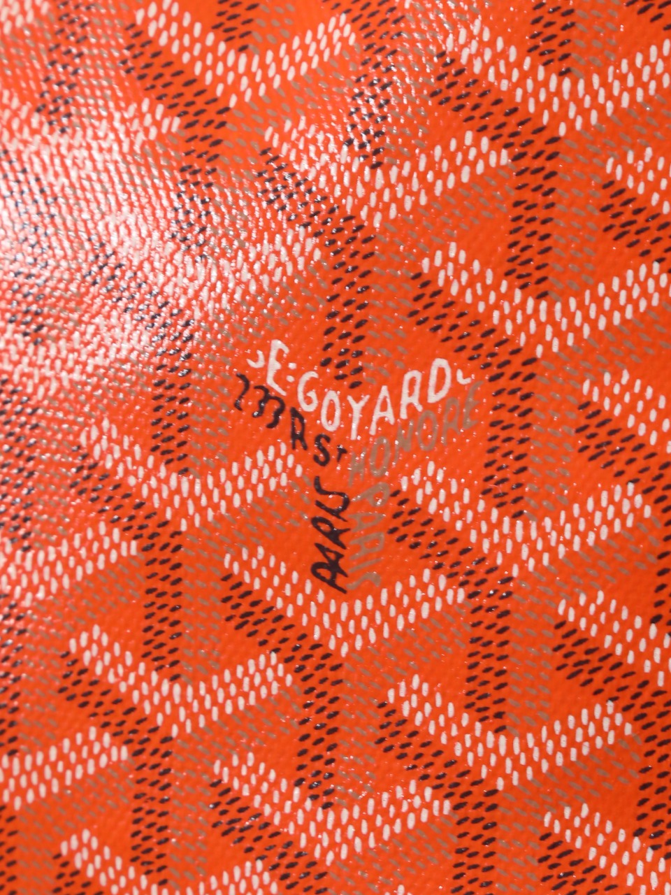 34CM GOYARD 戈雅托特 Saint Louis  (Canvas and Leather) — Small Tote Bag-F0-STLCROPMLTY-07CL07P