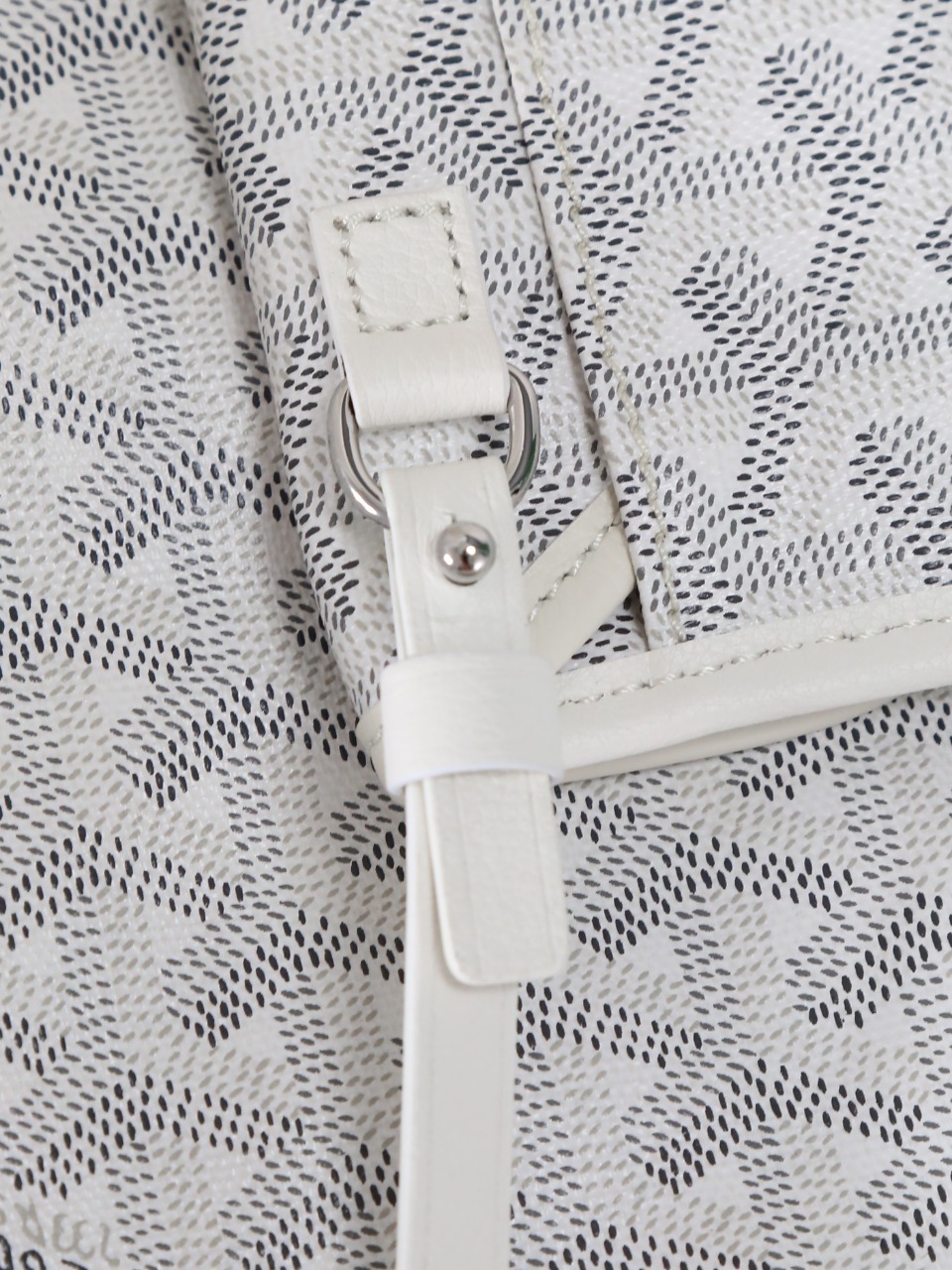 34CM GOYARD 戈雅托特 Saint Louis  (Canvas and Leather) — Small Tote Bag-F0-STLCROPMLTY51CL51P
