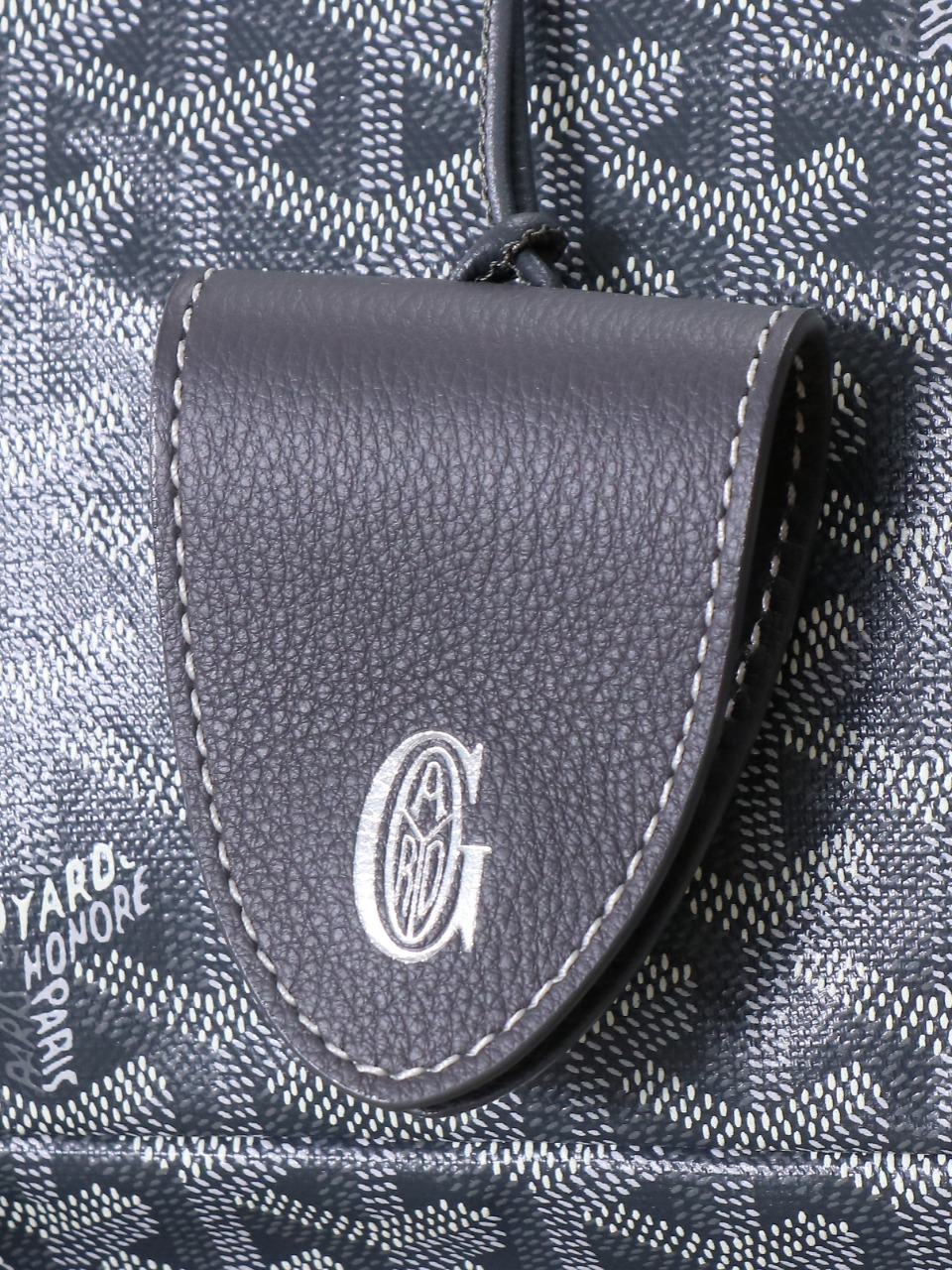 34CM GOYARD 戈雅托特 Saint Louis  (Canvas and Leather) — Small Tote Bag-F0-STLCROPMLTY51CL51P
