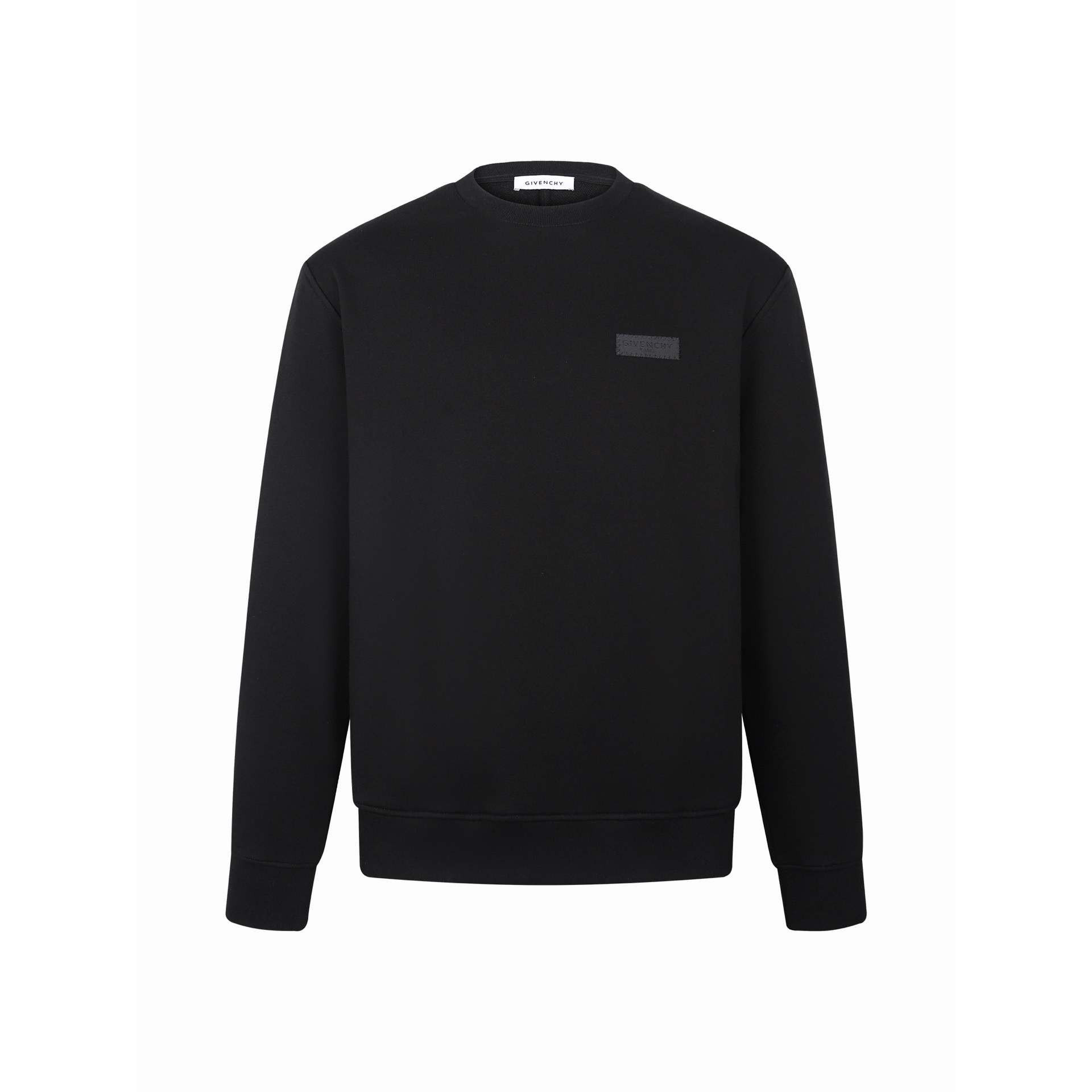 Givenchy 纪梵希 logo标牌圆领套头卫衣 外套 长袖 黑色 B0