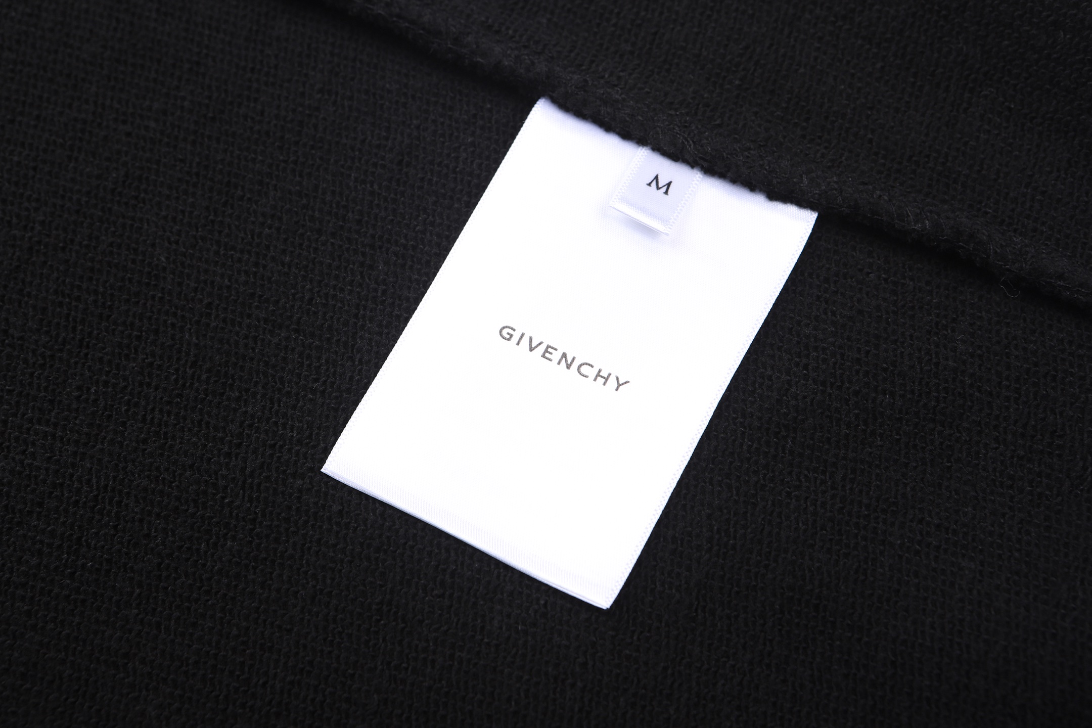 Givenchy 纪梵希 logo标牌圆领套头卫衣 外套 长袖 黑色 B0