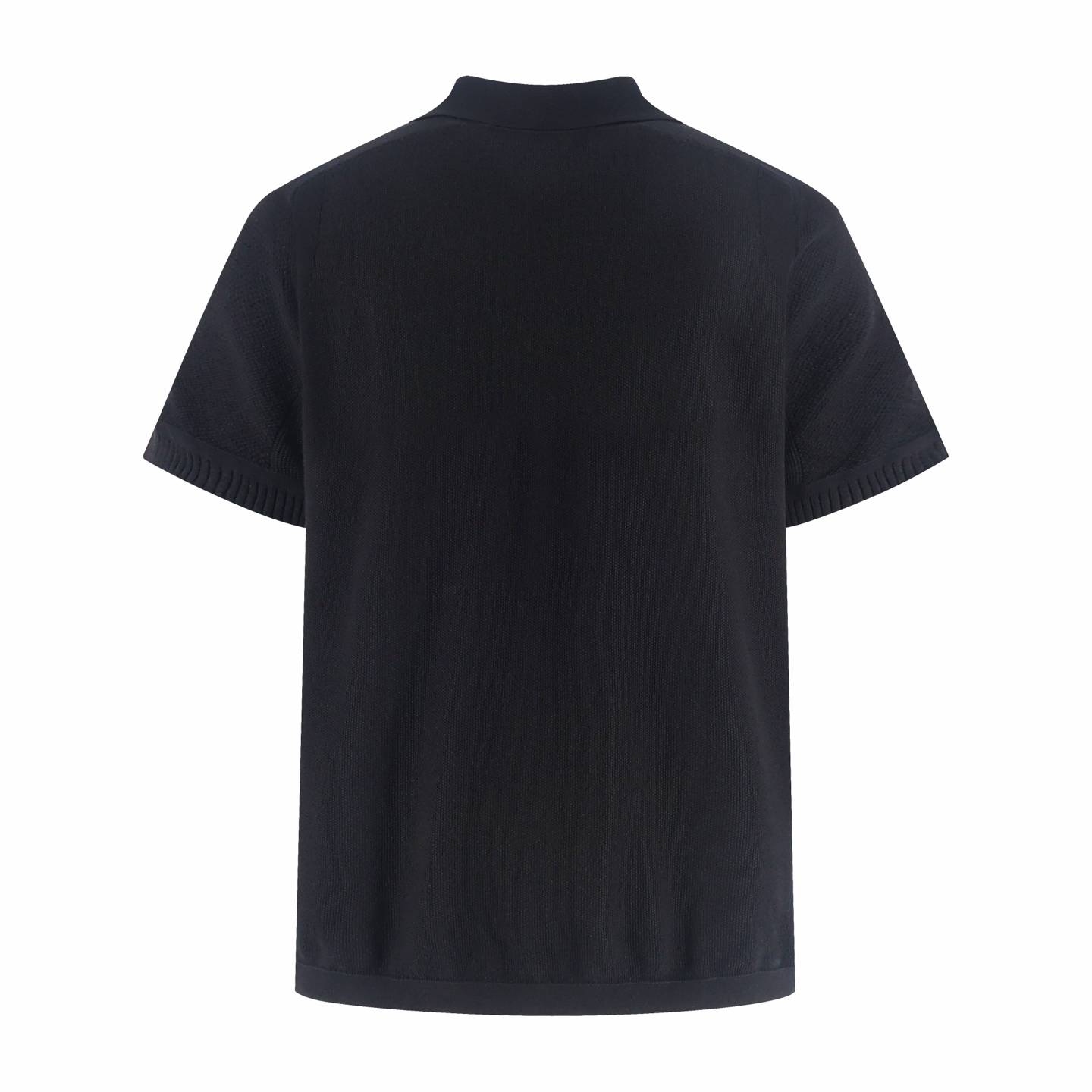 STONE ISLAND 石头岛 针织Polo衫 短袖 夏款 米杏色 黑色 B0