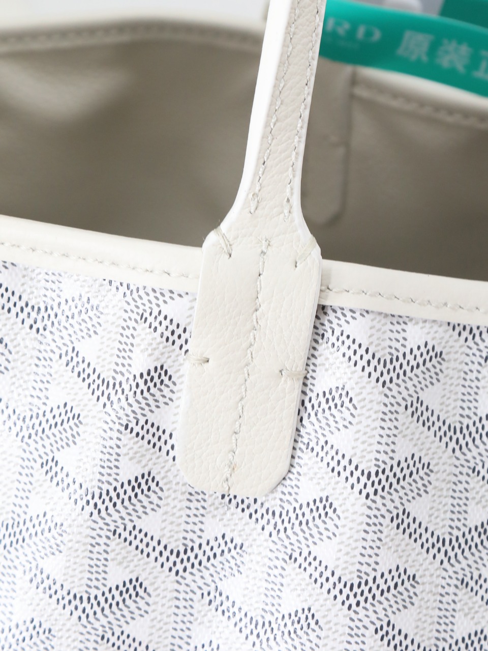 双面40CM GOYARD 戈雅托特 Anjou Reversible (Canvas and Leather) — Large Tote Bag-F0- ANJOUSGMLCG