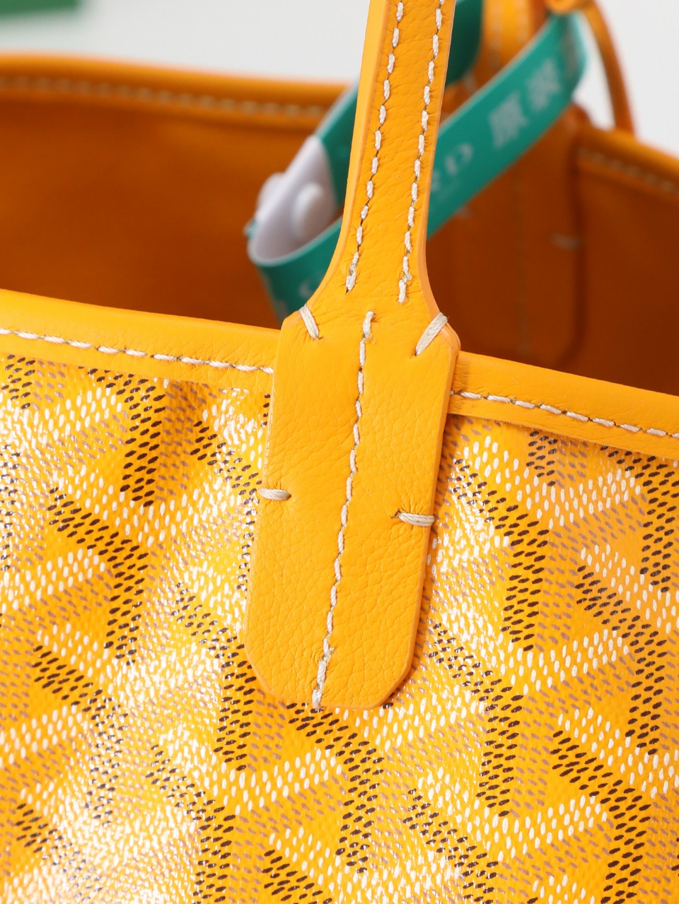 双面40CM GOYARD 戈雅托特 Anjou Reversible (Canvas and Leather) — Large Tote Bag-F0- ANJOUSGMLCG