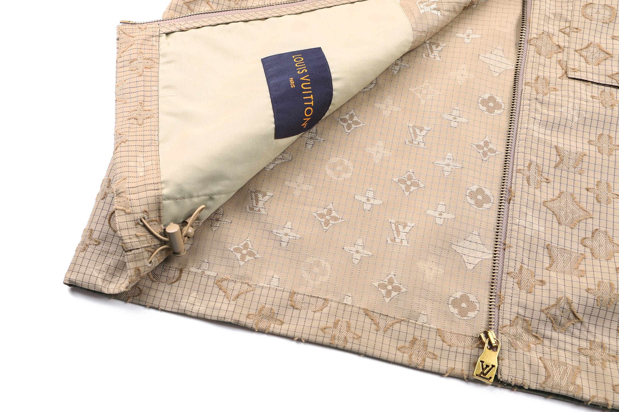 LOUIS VUITTON 路易威登 满印抗撕裂衬衫夹克 外套 C0 
