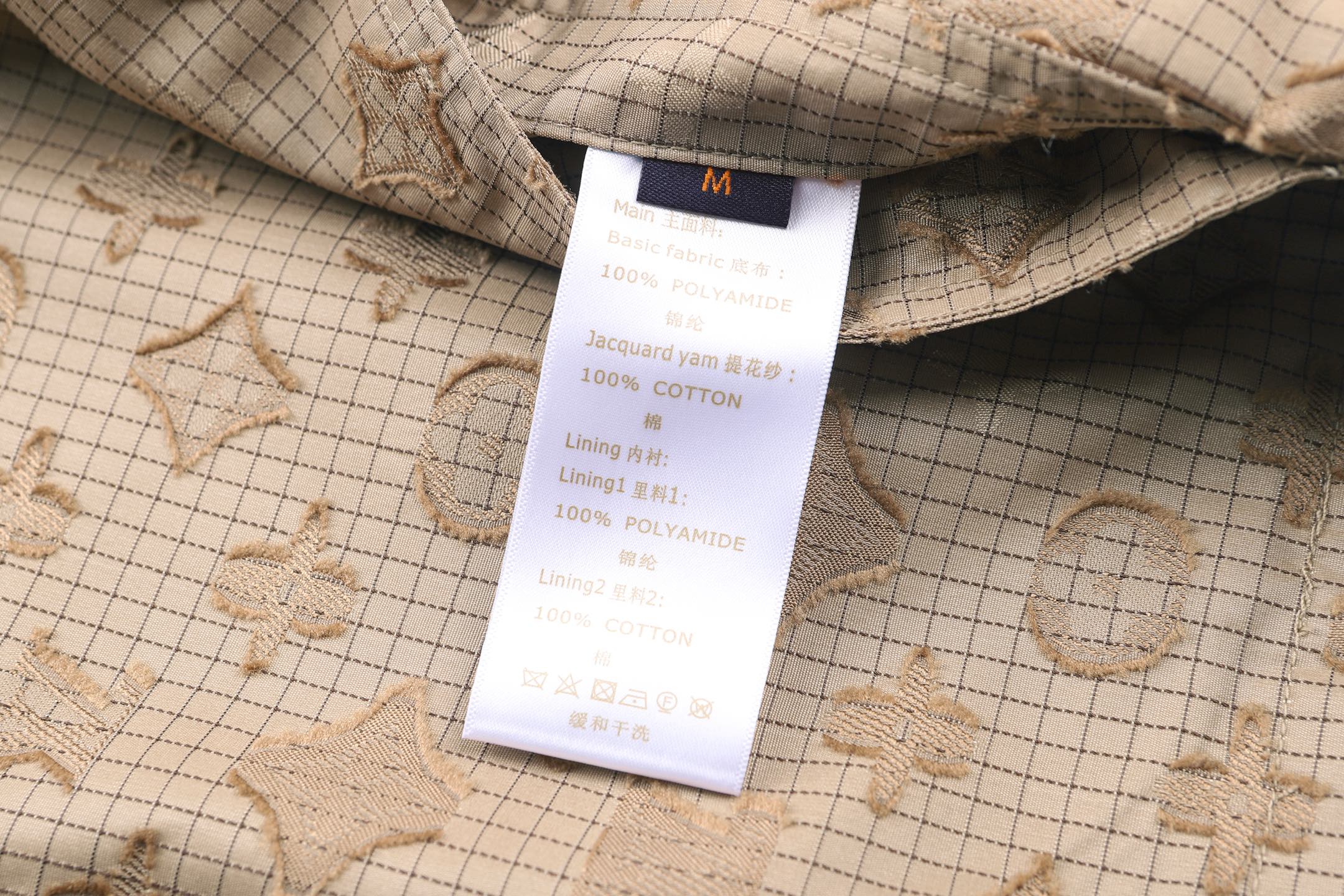 LOUIS VUITTON 路易威登 满印抗撕裂衬衫夹克 外套 C0 