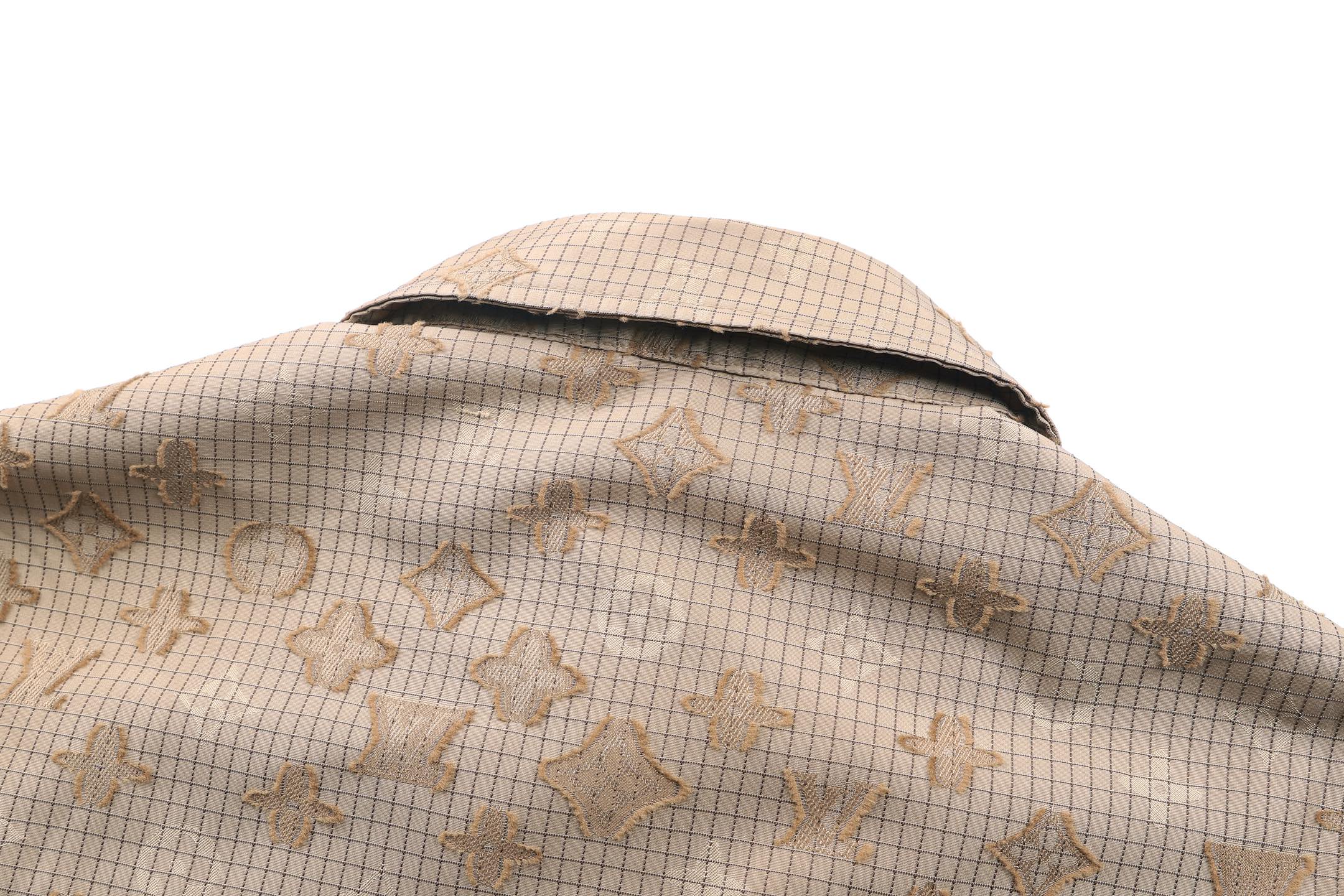 LOUIS VUITTON 路易威登 满印抗撕裂衬衫夹克 外套 C0 