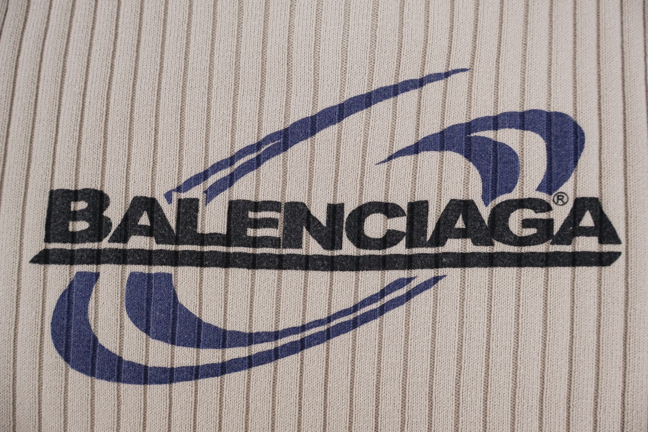 Balenciaga 巴黎世家 半高领半拉链针织毛衣 针织衫 外套 长袖 秋冬 B5