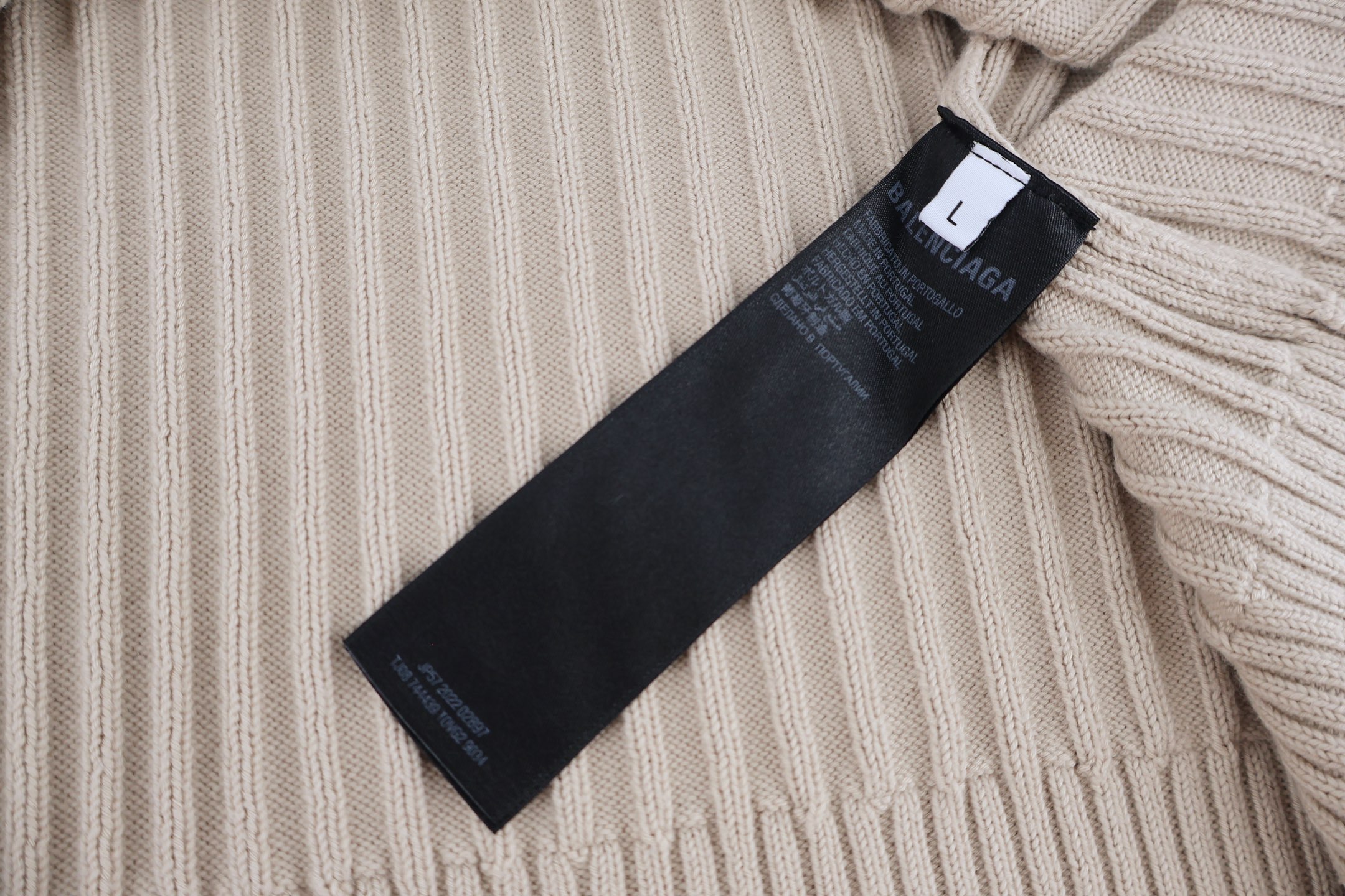 Balenciaga 巴黎世家 半高领半拉链针织毛衣 针织衫 外套 长袖 秋冬 B5