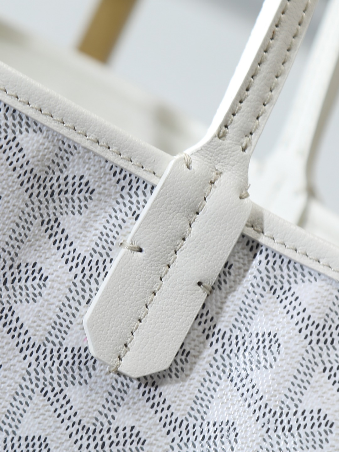 双面33CM GOYARD 戈雅托特 Anjou Reversible (Canvas and Leather) —  small Tote Bag-F0-ANJCROPMLCG
