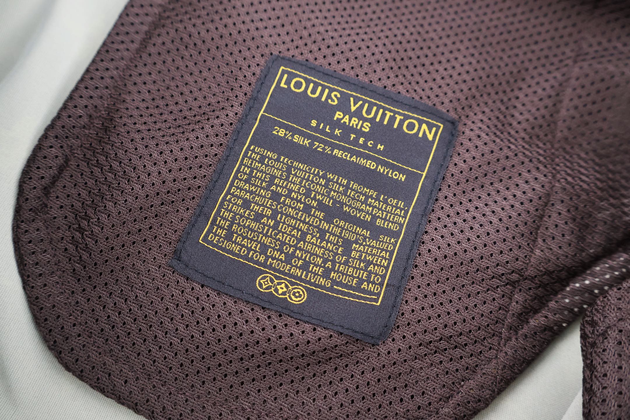 LOUIS VUITTON 路易威登 LV 满印老花皮边沙滩短裤 休闲裤 裤子 棕色 B0