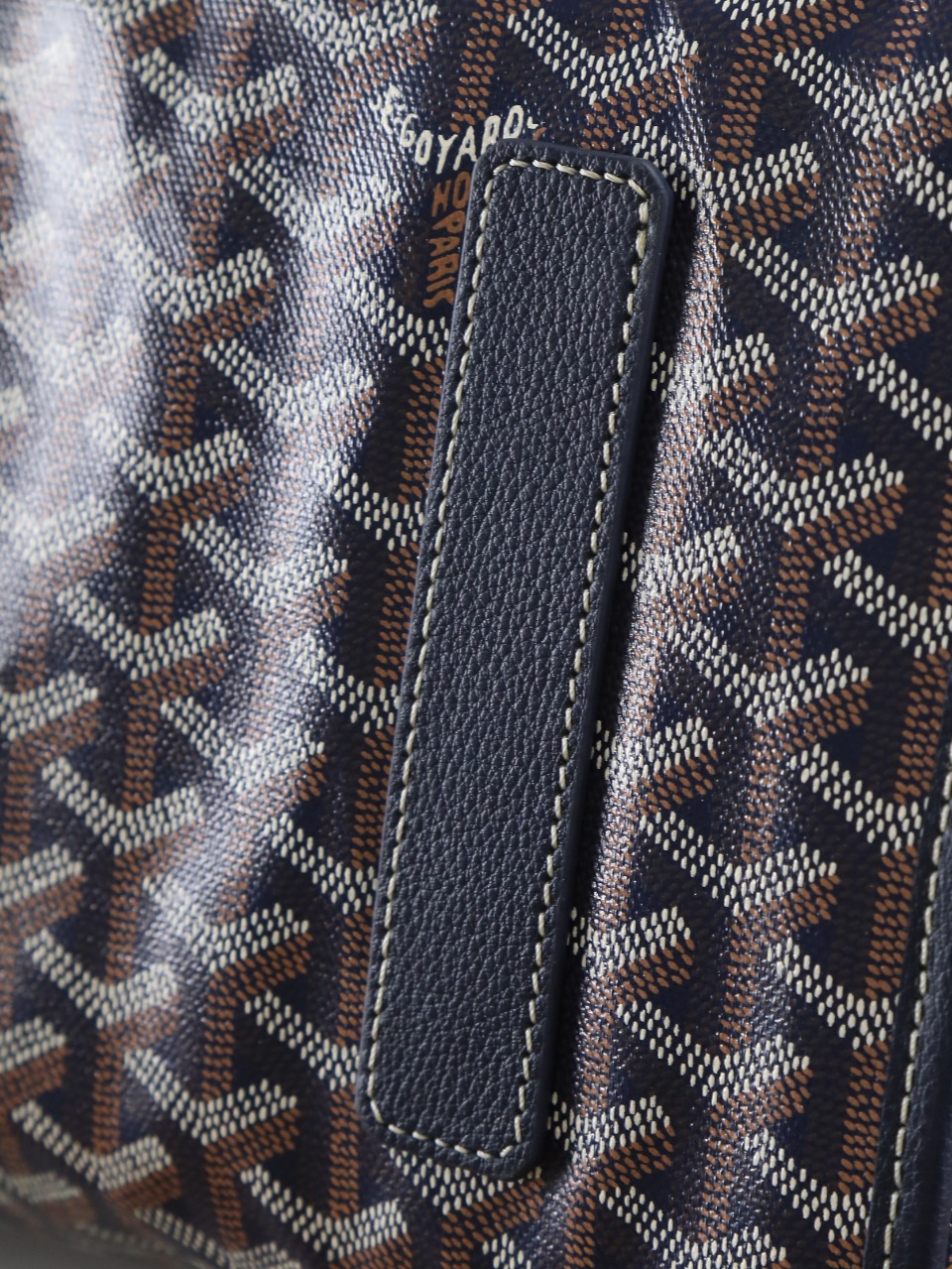 GOYARD 戈雅 双肩Saint Leger (Canvas and Leather) — Backpack-F0-STLEGEMMLTY