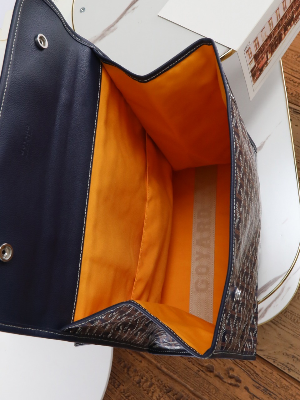 GOYARD 戈雅 双肩Saint Leger (Canvas and Leather) — Backpack-F0-STLEGEMMLTY
