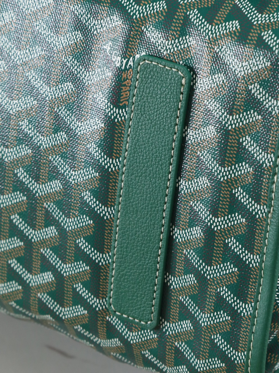 GOYARD 戈雅 双肩Saint Leger (Canvas and Leather) — Backpack-F0-STLEGEMMLTY
