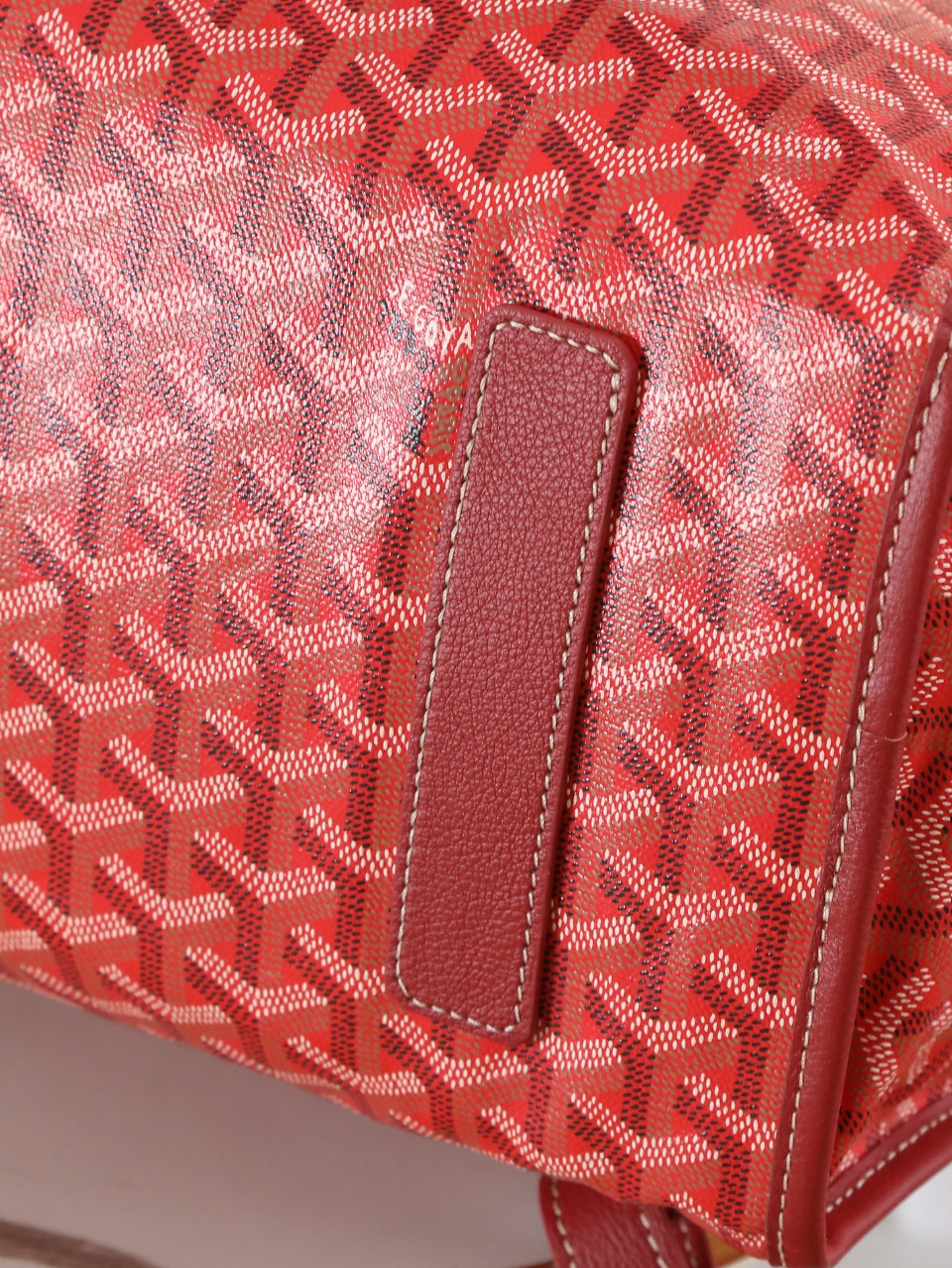 GOYARD 戈雅 双肩Saint Leger (Canvas and Leather) — Backpack-F0-STLEGEMMLTY