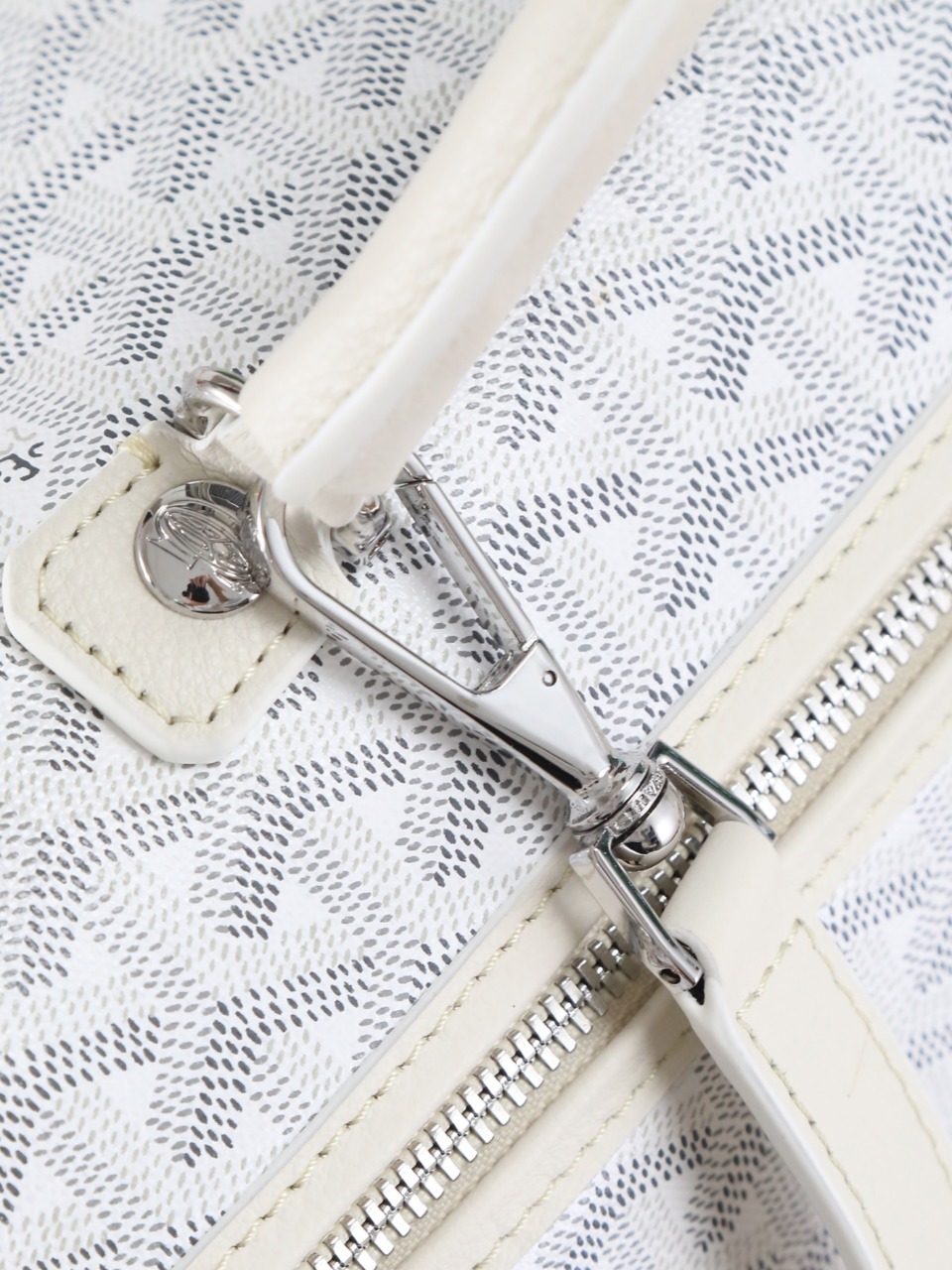 GOYARD 戈雅 双肩Saint Leger (Canvas and Leather) — Backpack-F0-STLEGEMMLTY