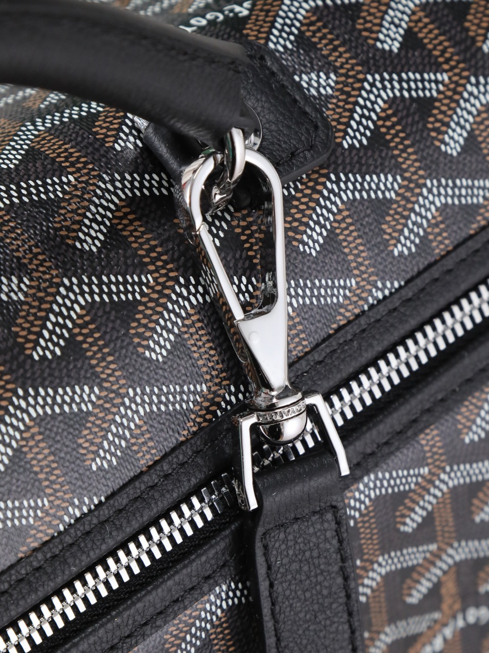 GOYARD 戈雅 双肩Saint Leger (Canvas and Leather) — Backpack-F0-STLEGEMMLTY