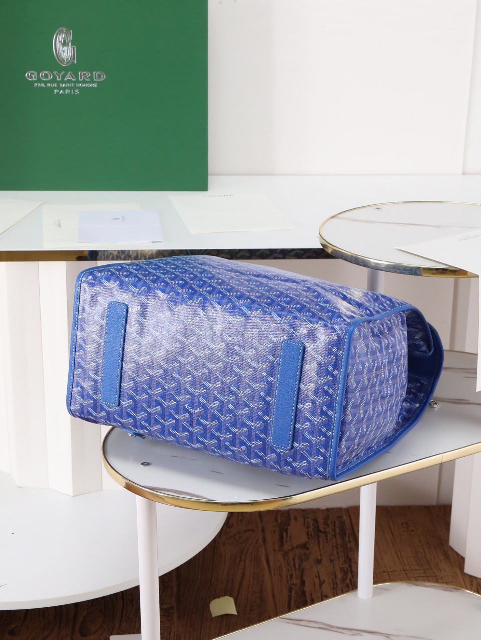 GOYARD 戈雅 双肩Saint Leger (Canvas and Leather) — Backpack-F0-STLEGEMMLTY