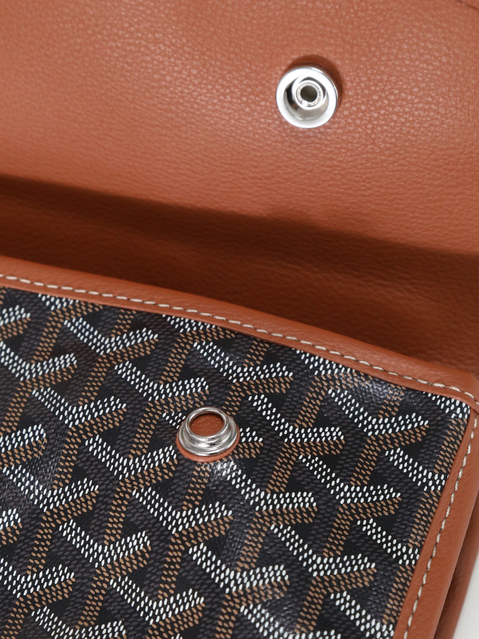 GOYARD 戈雅 双肩Saint Leger (Canvas and Leather) — Backpack-F0-STLEGEMMLTY