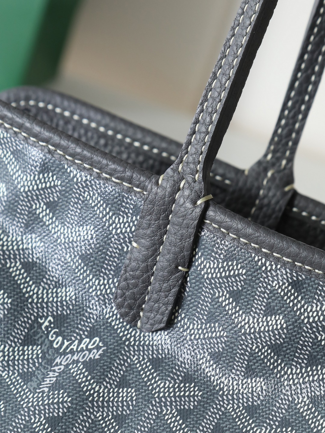 GOYARD 戈雅托特单肩 Hardy (Canvas and Leather) — Tote Shoulder Bag-F0-HARDY2PMLTY 