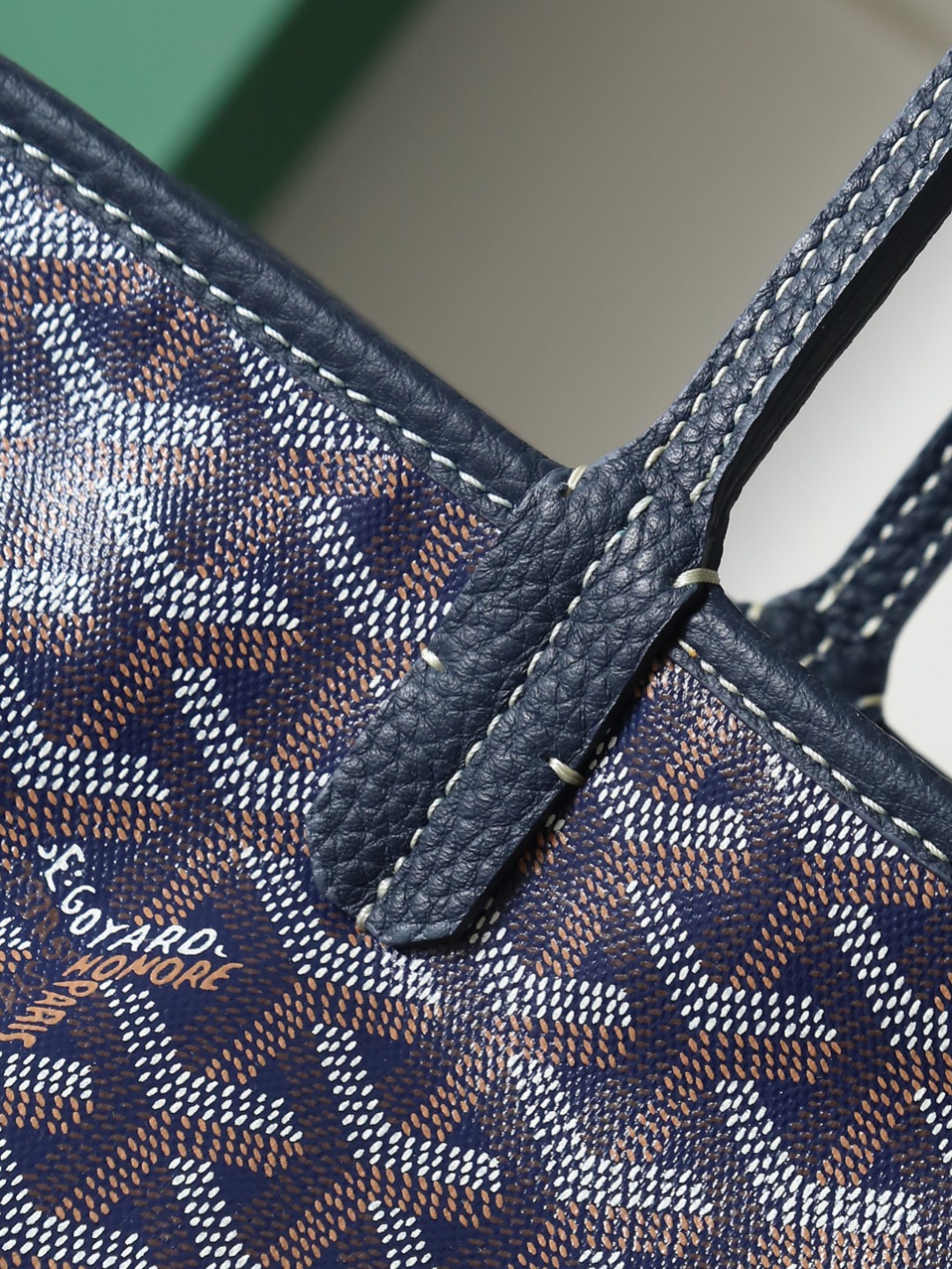 GOYARD 戈雅托特单肩 Hardy (Canvas and Leather) — Tote Shoulder Bag-F0-HARDY2PMLTY 