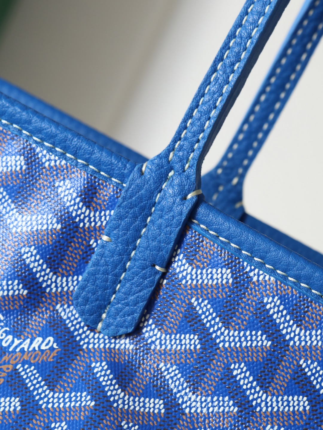 GOYARD 戈雅托特单肩 Hardy (Canvas and Leather) — Tote Shoulder Bag-F0-HARDY2PMLTY 